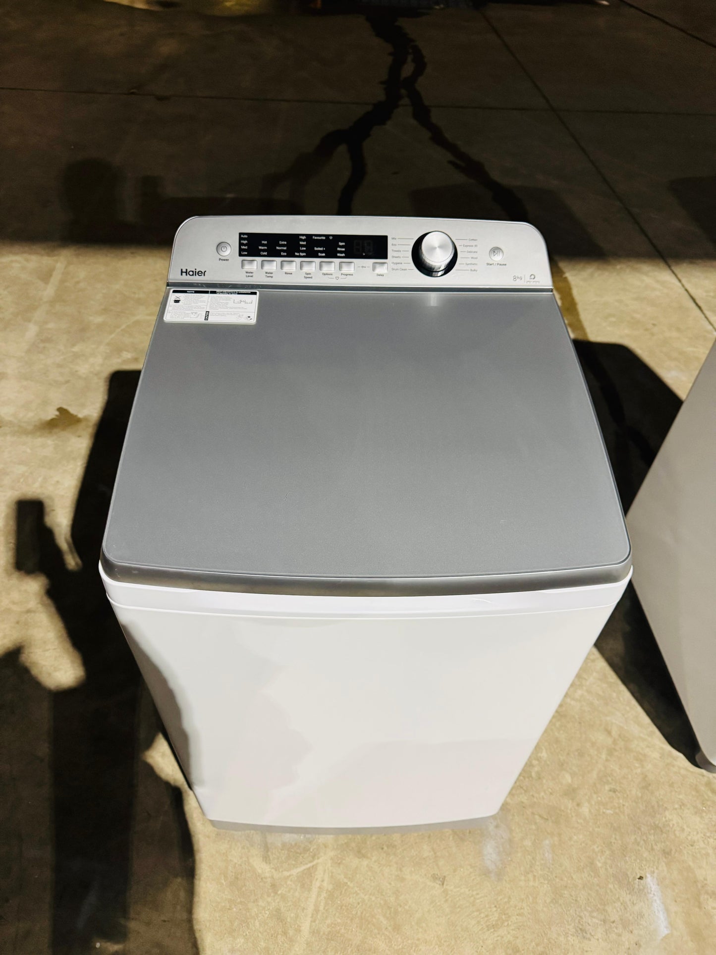 HAIER 8KGS TOP LOADER WASHING MACHINE