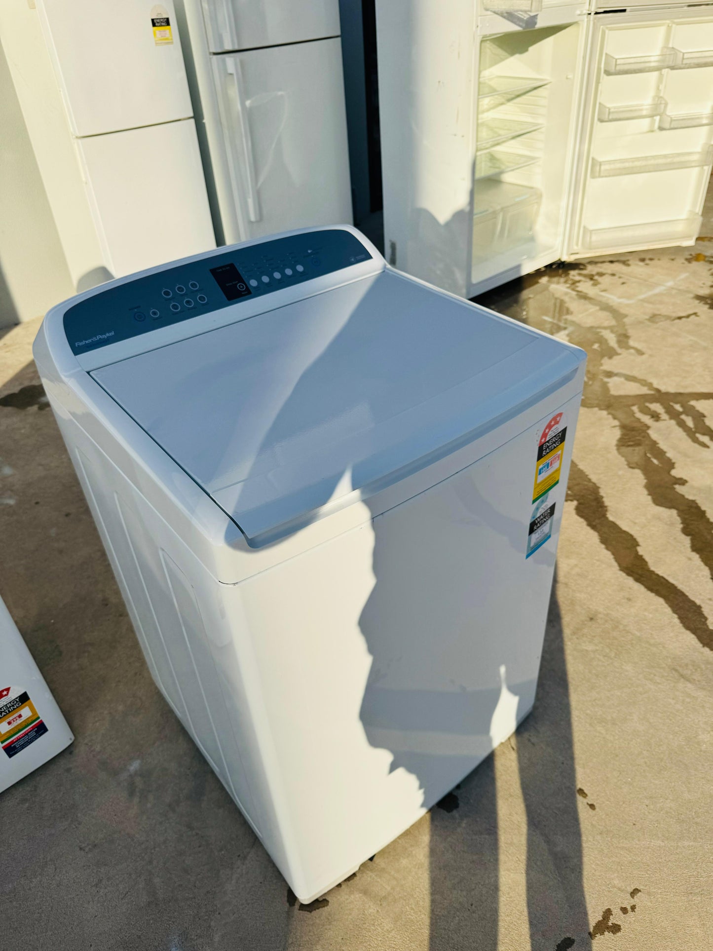 FISHER AND PAYKEL 10 KGS TOP LOADER WASHING MACHINE