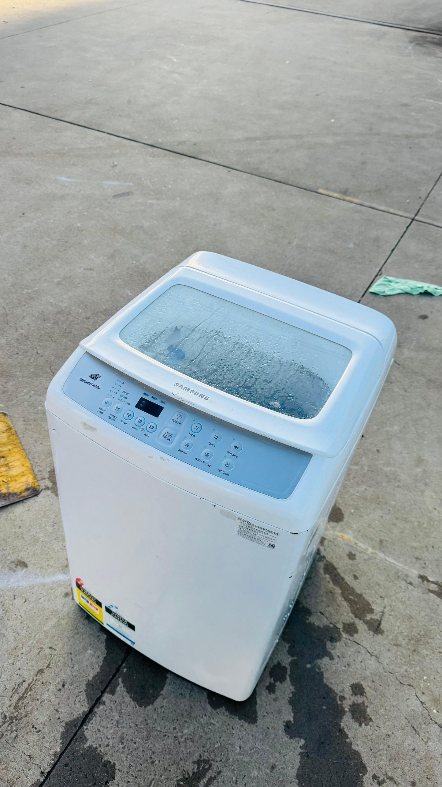SAMSUNG 5.5KGS TOP LOADER WASHING MACHINE