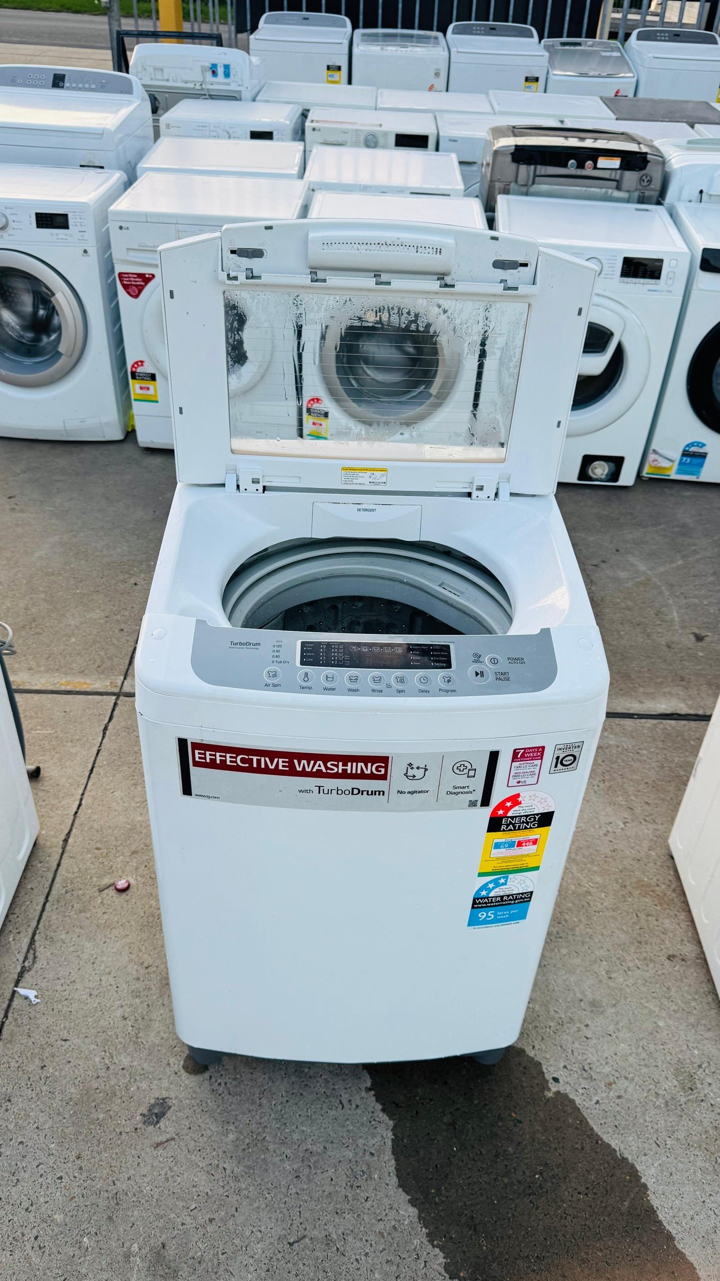 LG 6.5KGS TOP LOADER WASHING MACHINE