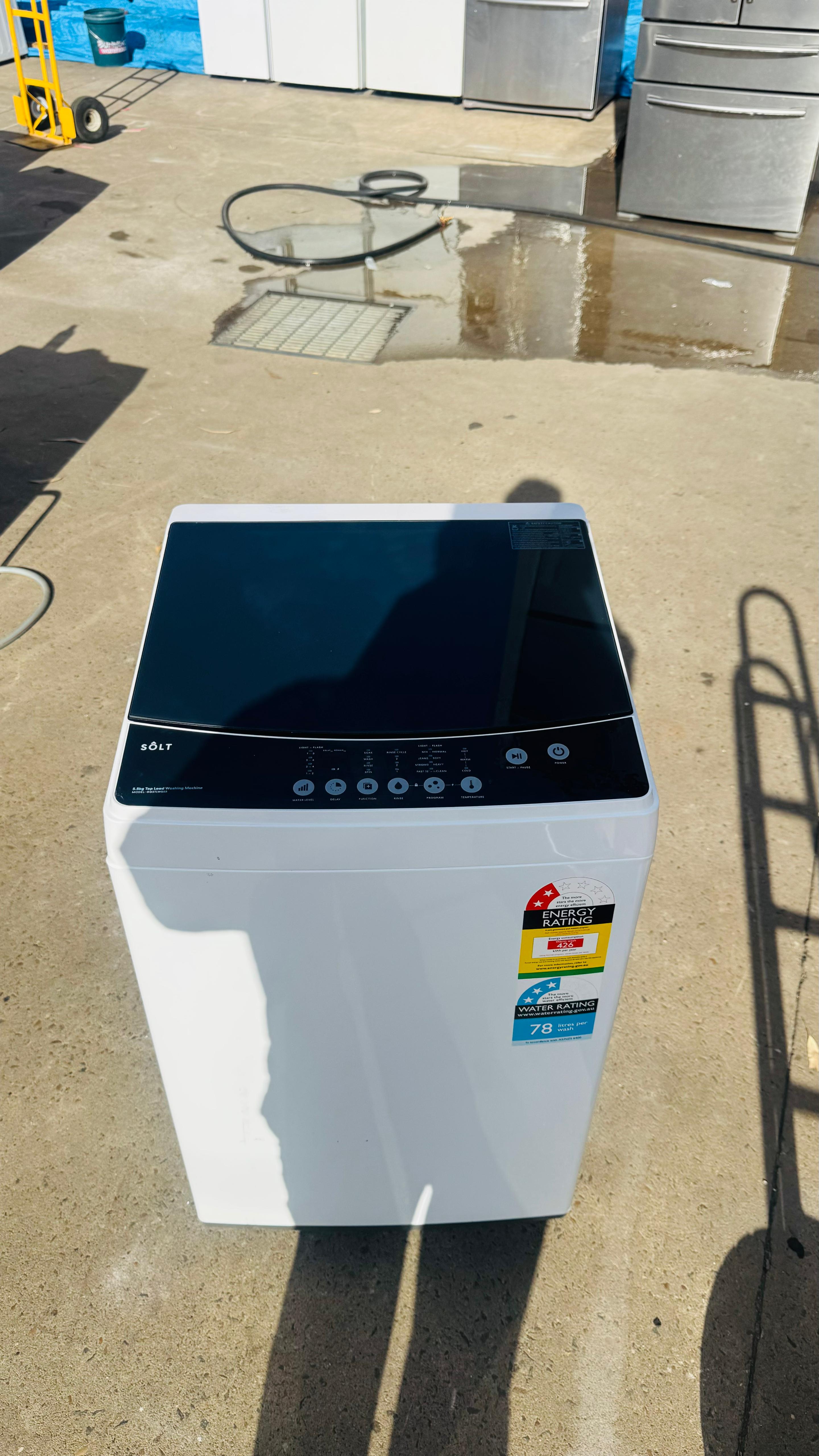 SOLT 5.5KGS TOP LOADER WASHING MACHINE – Oceania Appliances Pty Ltd