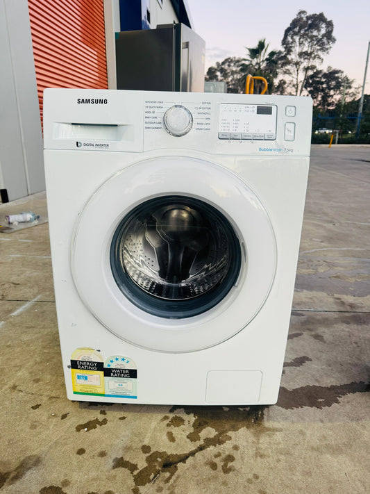 SAMSUNG 7.5 KGS FRONT LOADER WASHING MACHINE
