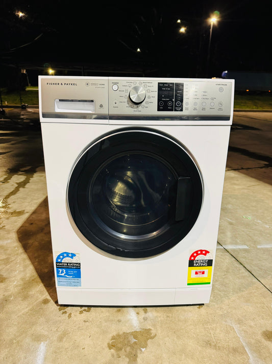 FISHER AND PAYKEL 8.5 KGS FRONT LOADER WASHING MACHINE
