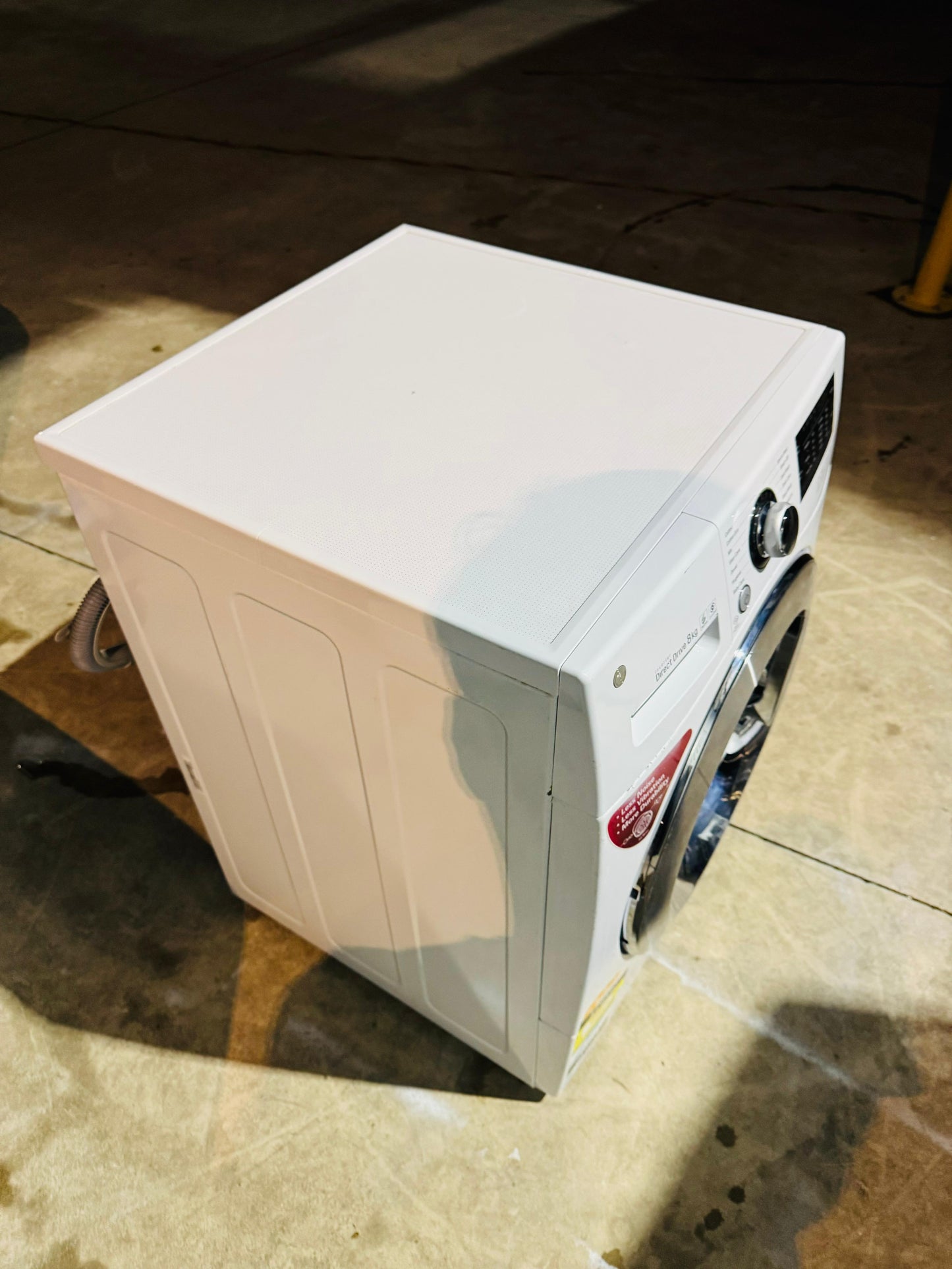 LG 8KGS FRONT LOADER WASHING MACHINE