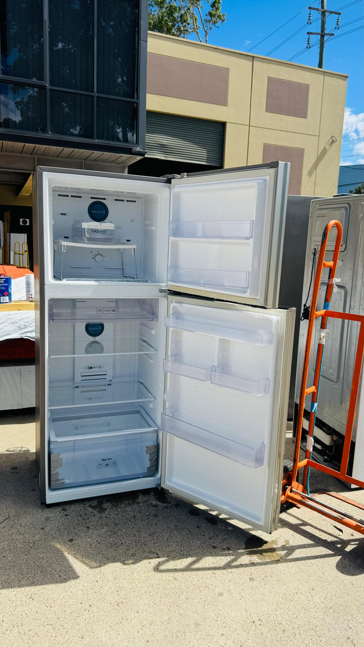 SAMSUNG 400 LITRES FRIDGE FREEZER