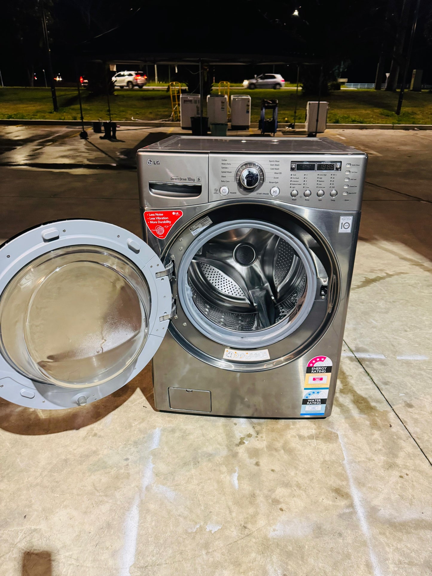 LG 10 KGS FRONT LOADER WASHING MACHINE