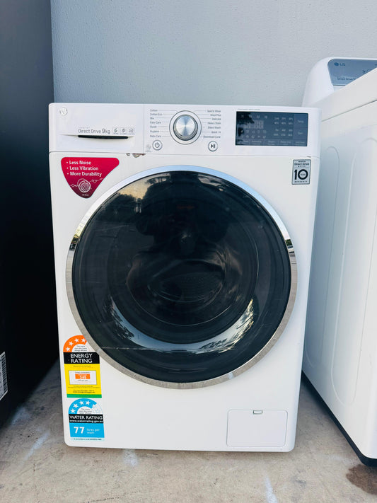 LG 9KGS FRONT LOADER WASHING MACHINE
