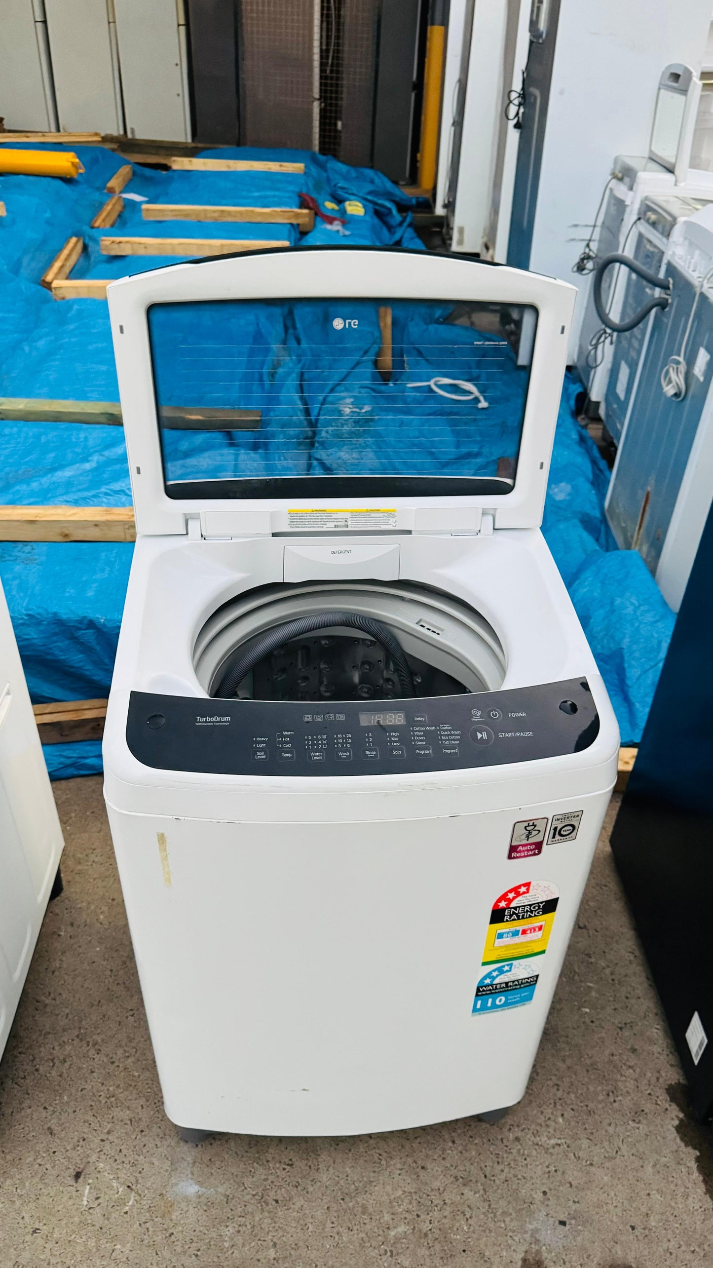 LG 7.5KGS TOP LOADER WASHING MACHINE