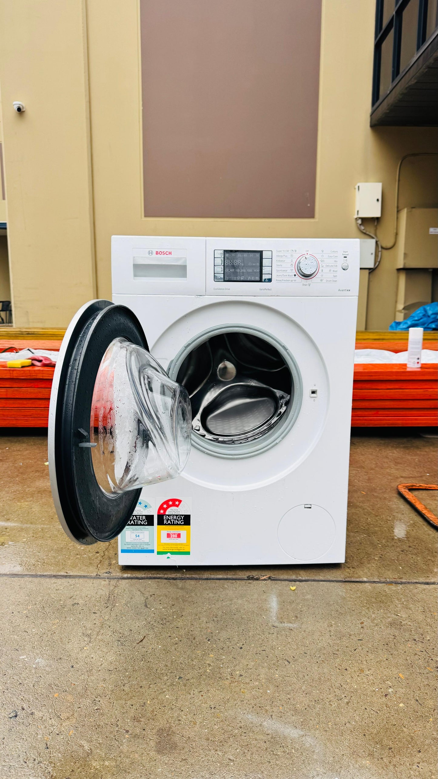 BOSCH 7.5KGS FRONT LOADER WASHING MACHINE