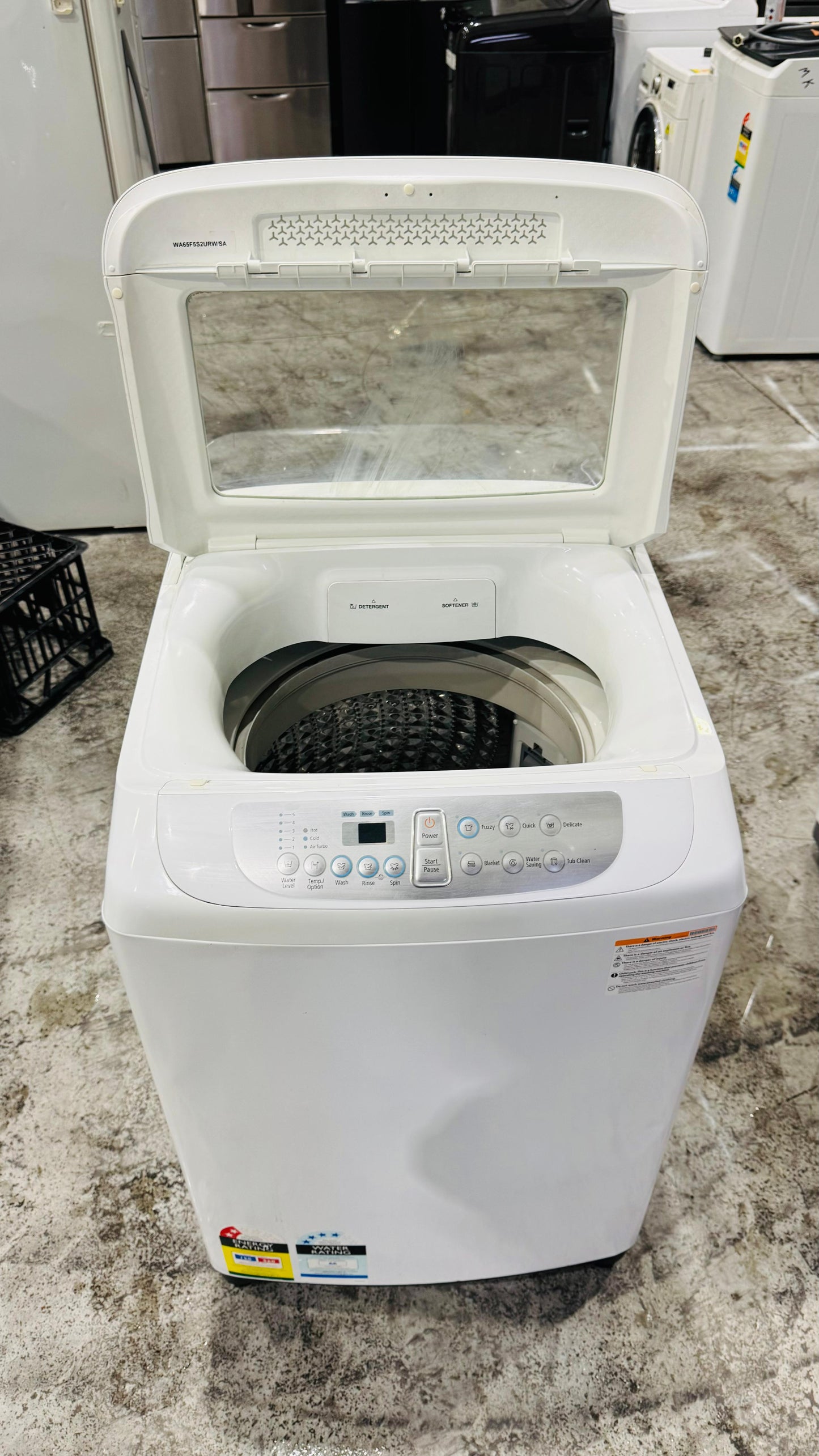 SAMSUNG 6.5KGS TOP LOADER WASHING MACHINE