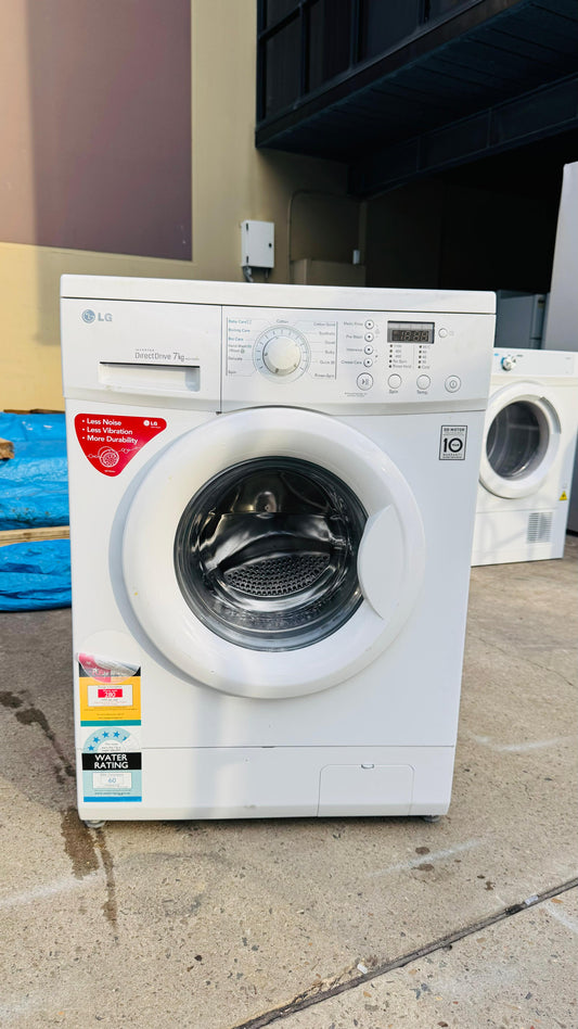 LG 7KGS FRONT LOADER WASHING MACHINE