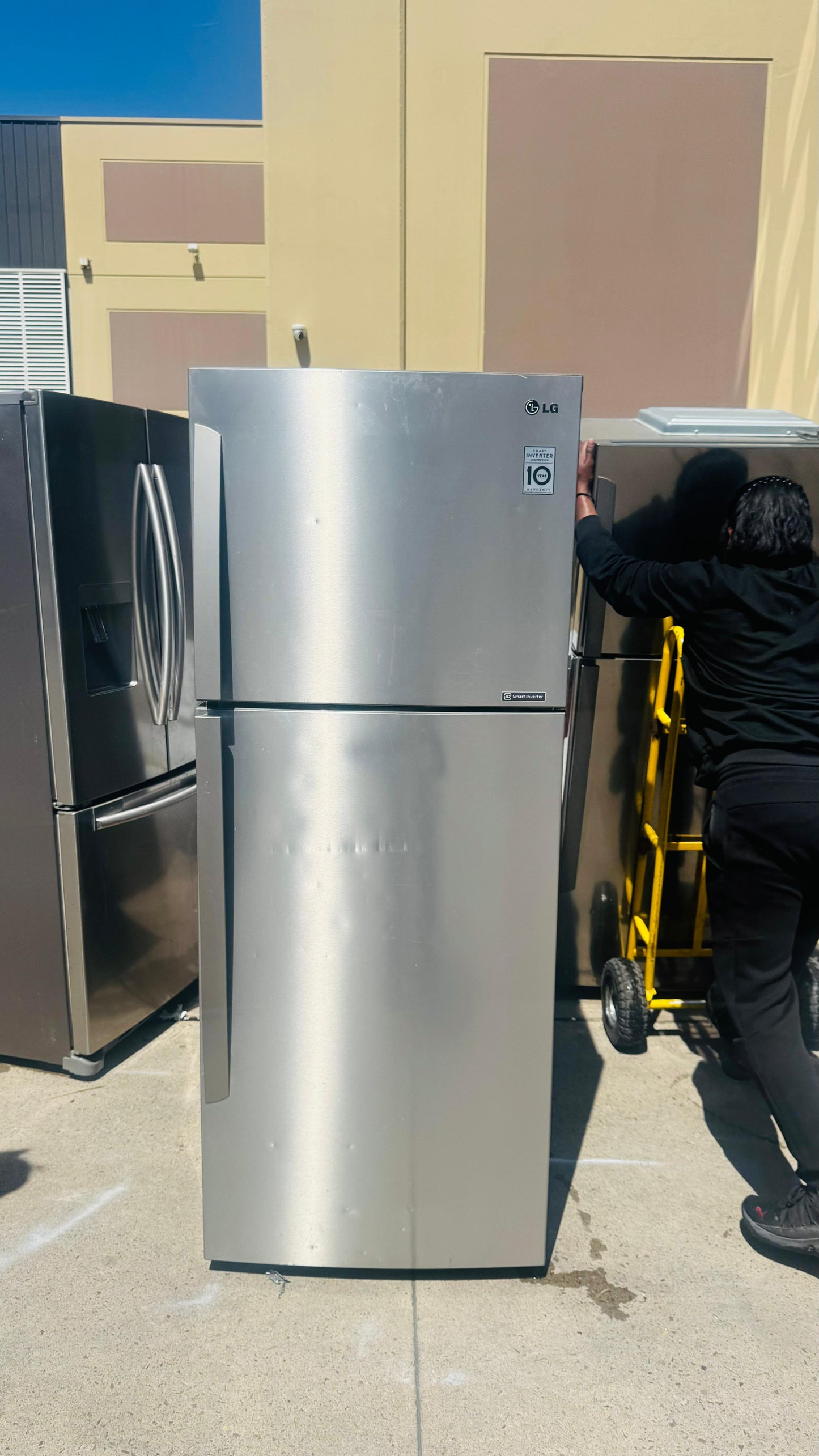 LG 407 LITRES FRIDGE FREEZER