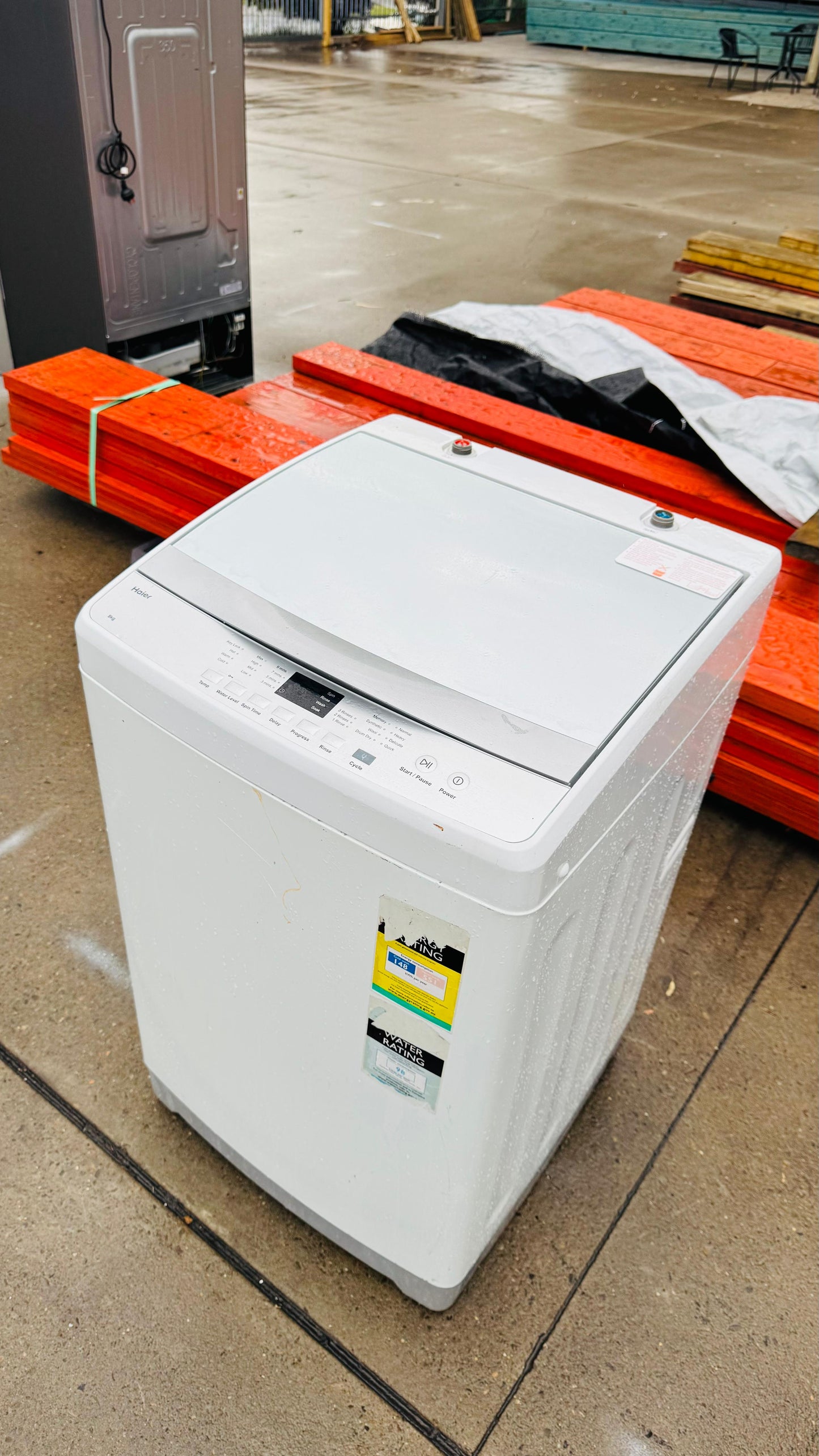 HAIER 8KGS TOP LOADER WASHING MACHINE