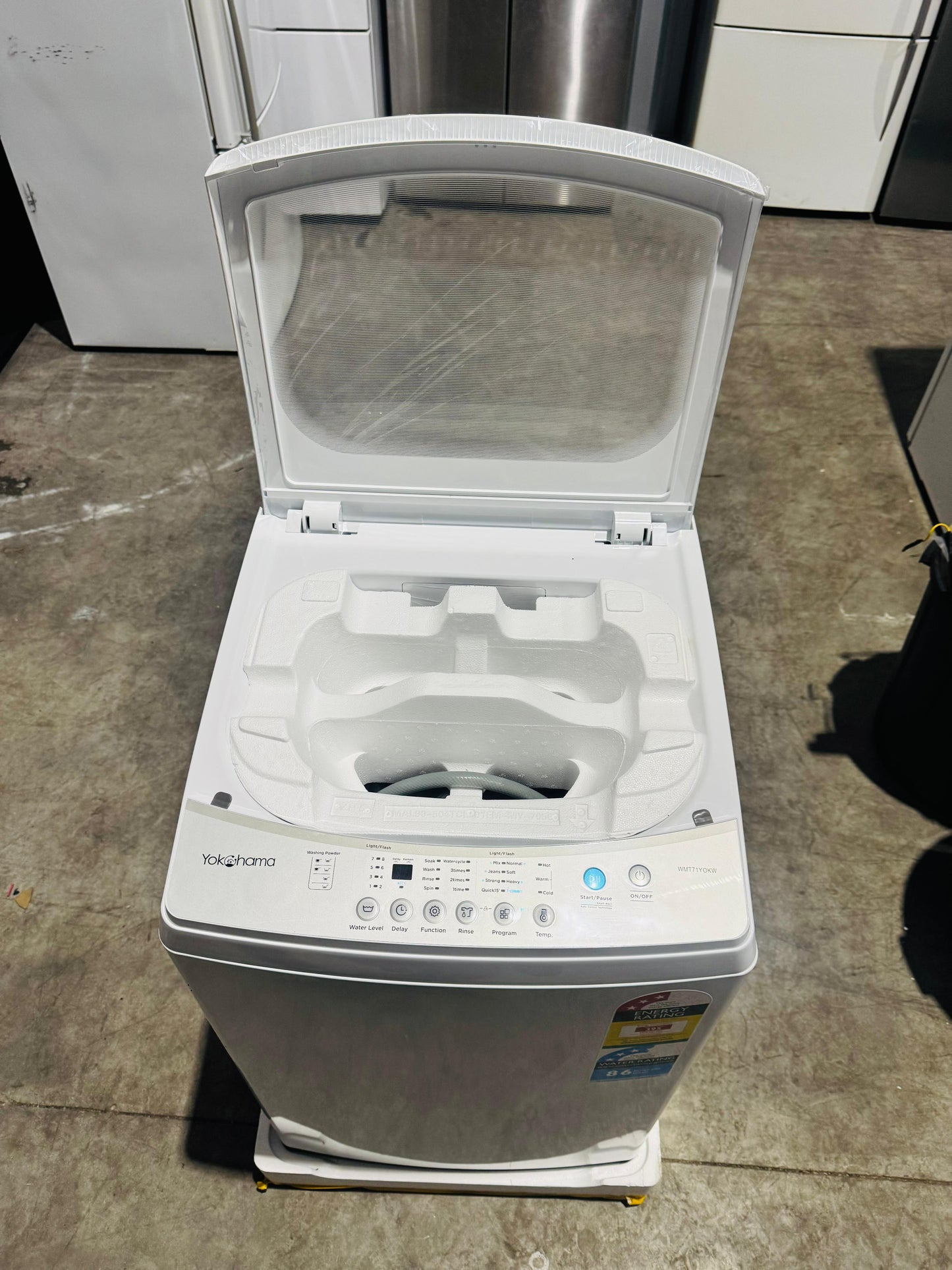 BRAND NEW YOKOHOMA 7KGS TOP LOADER WASHING MACHINE WMT71YOKW