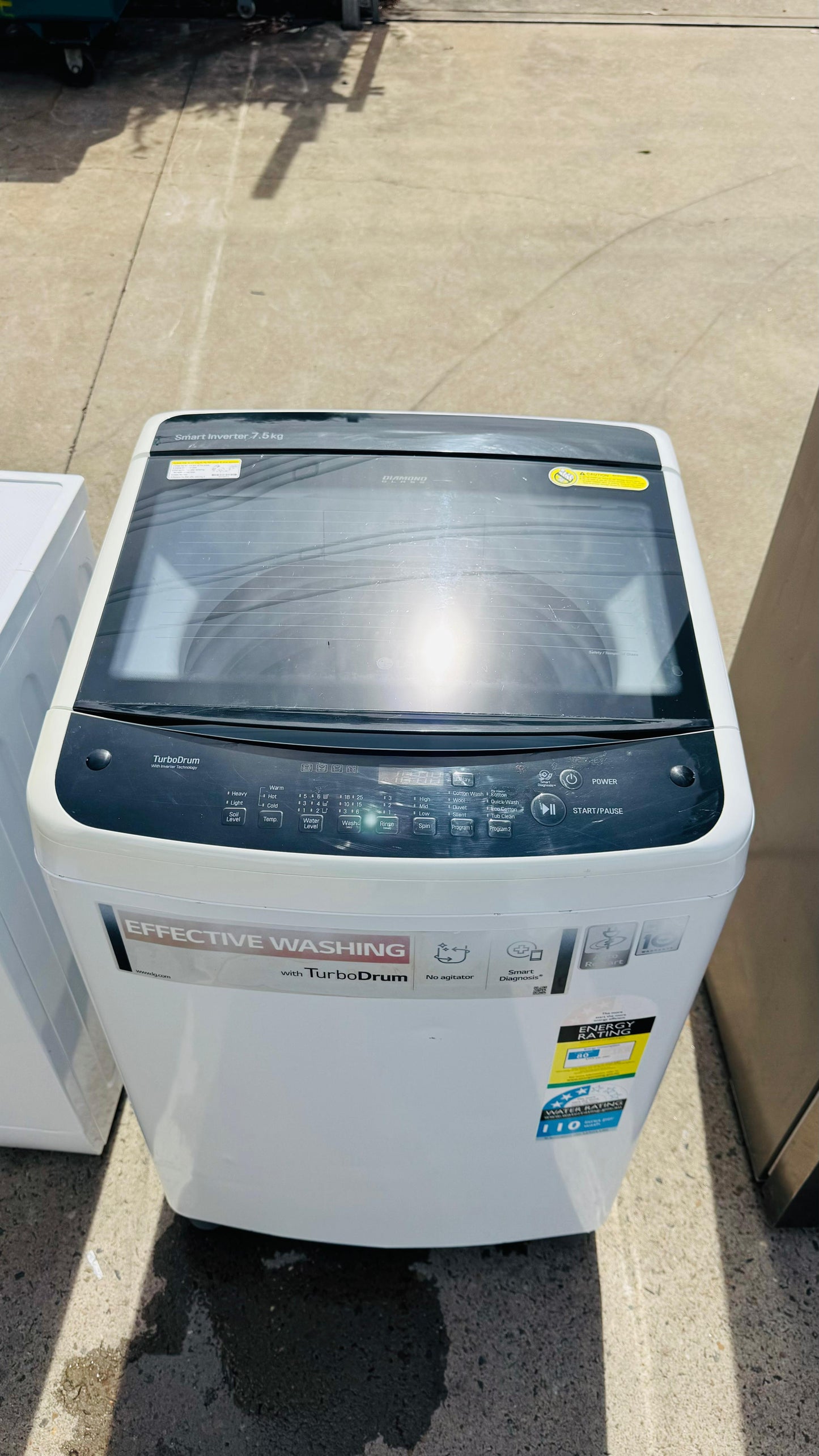 LG 7.5KGS TOP LOADER WASHING MACHINE