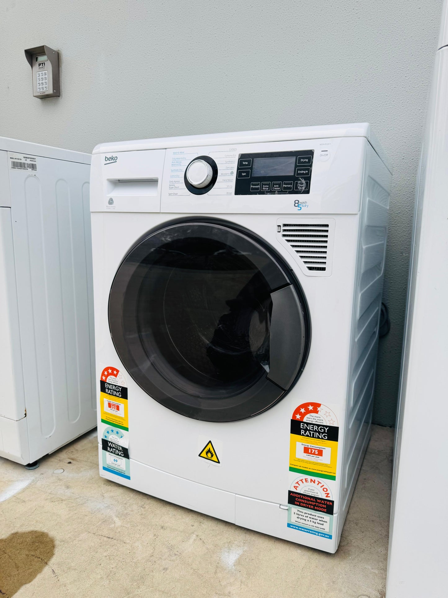 BEKO 8KGS FRONT LOADER WASHING MACHINE