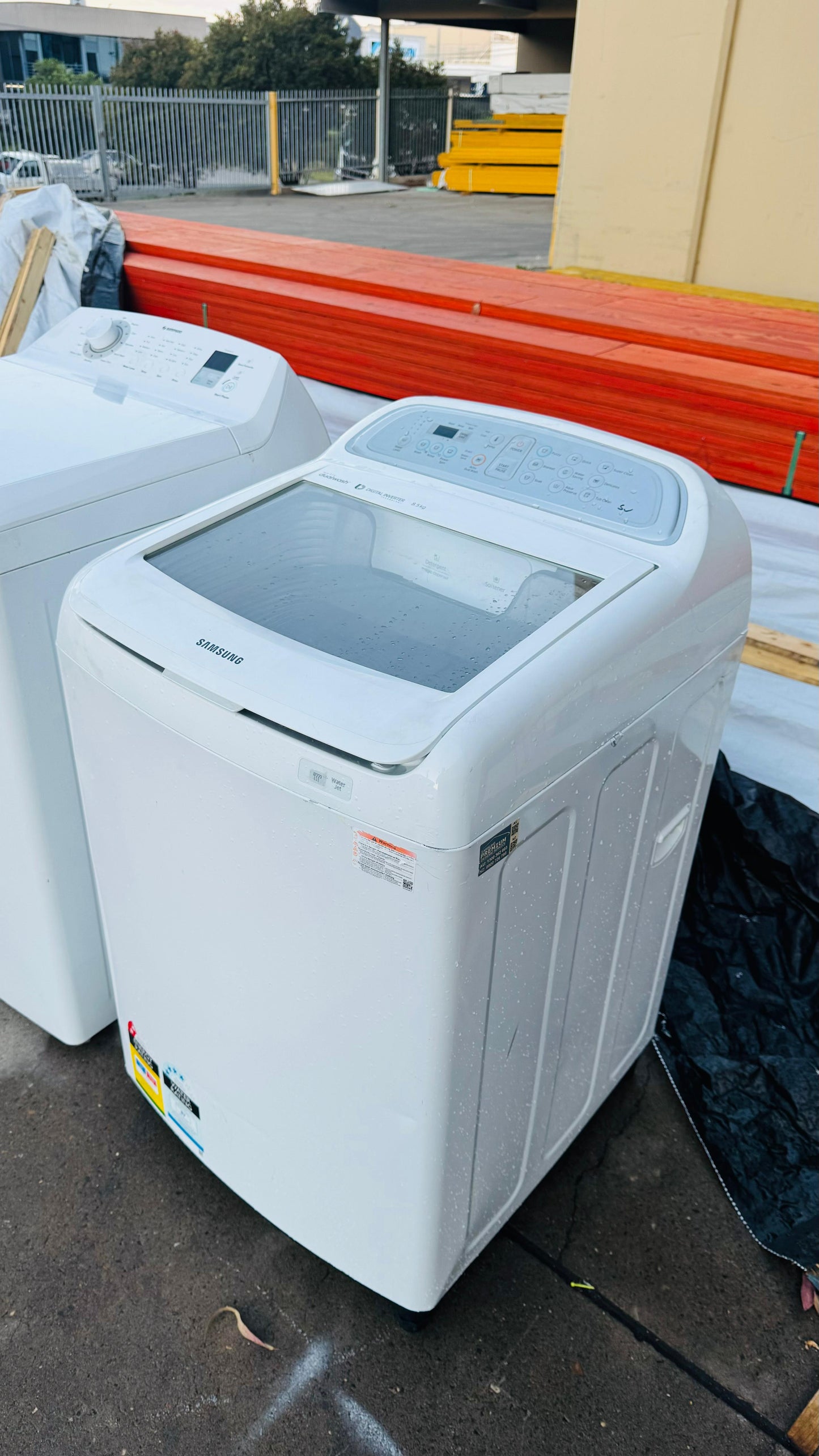 SAMSUNG 8.5KGS TOP LOADER WASHING MACHINE