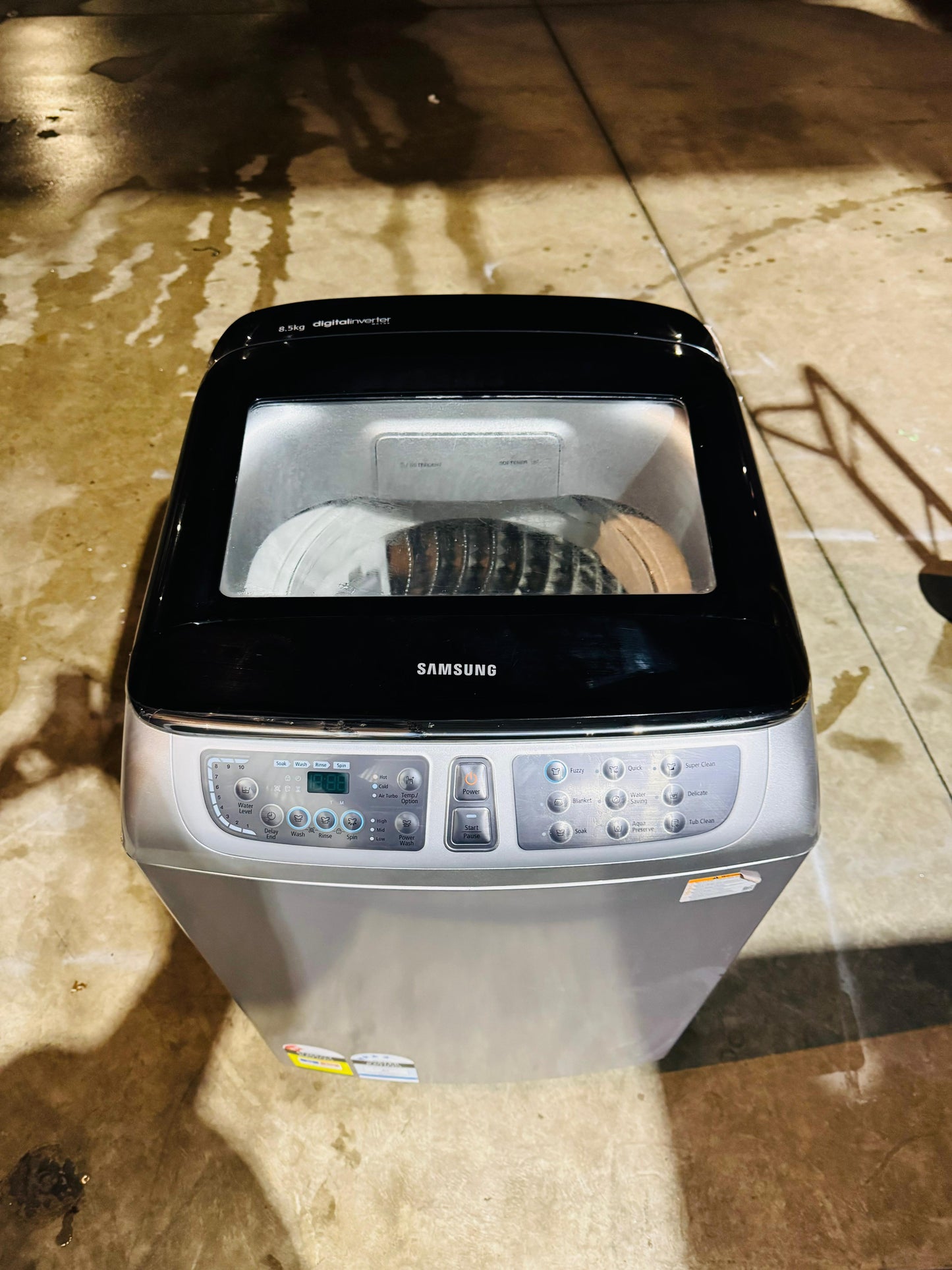 SAMSUNG 8.5KGS TOP LOADER WASHING MACHINE