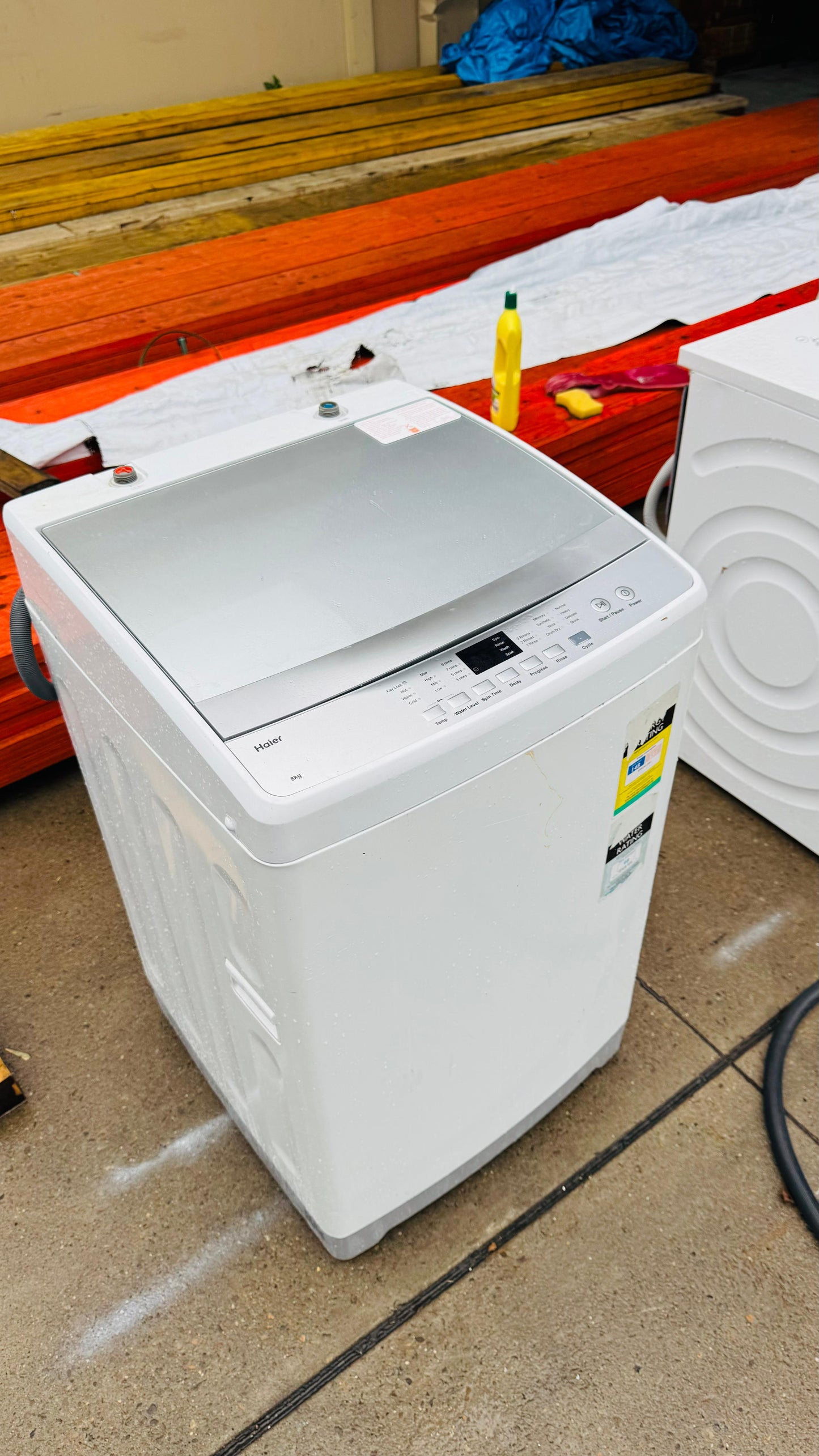 HAIER 8KGS TOP LOADER WASHING MACHINE