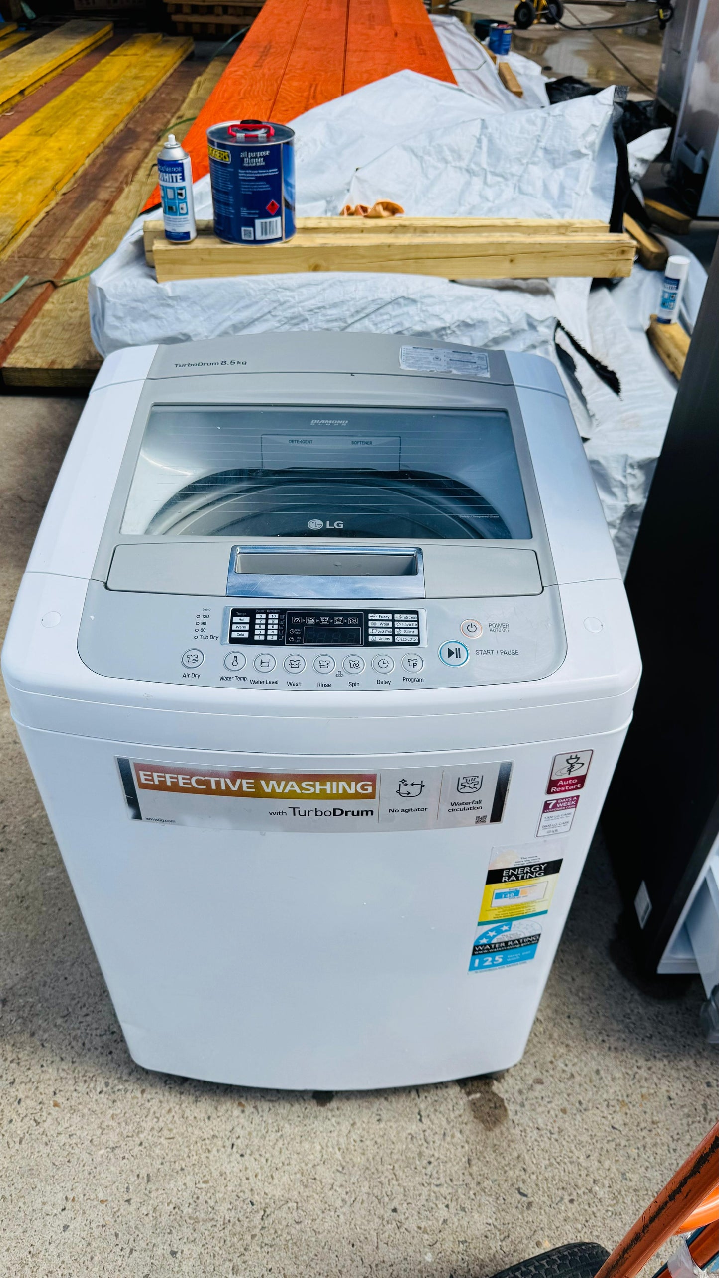 LG 8.5KGS TOP LOADER WASHING MACHINE
