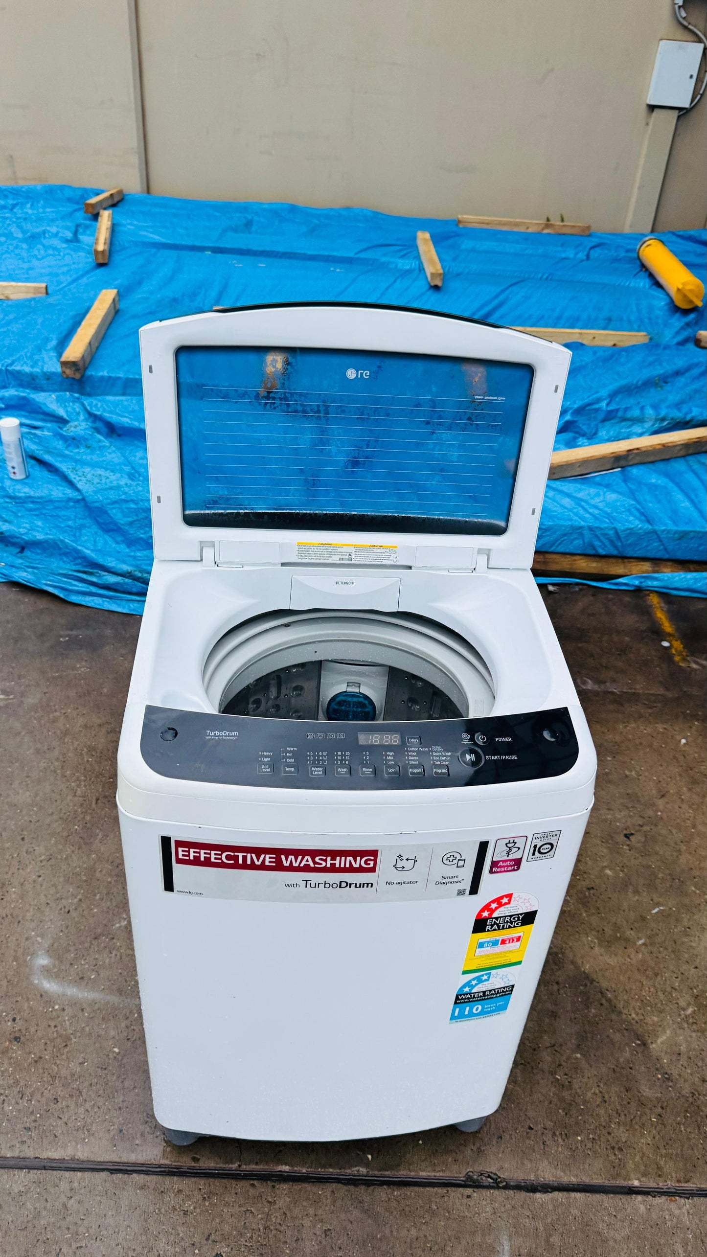 LG 7.5KGS TOP LOADER WASHING MACHINE