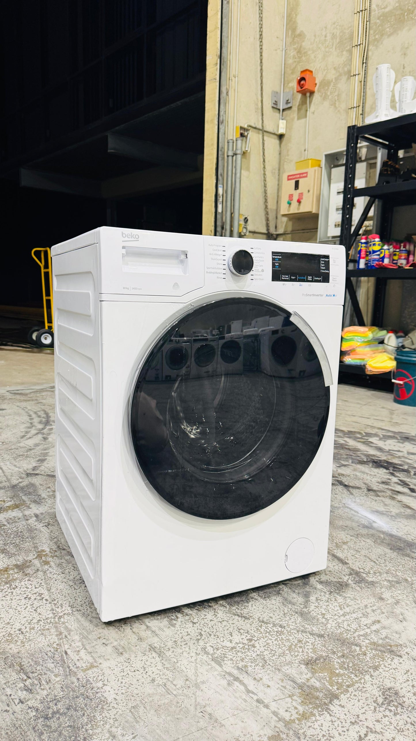 BEKO 10 KGS FRONT LOADER WASHING MACHINE