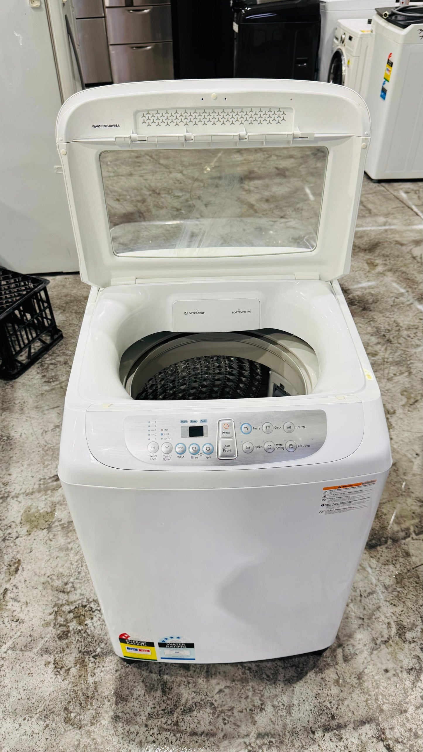 SAMSUNG 6.5KGS TOP LOADER WASHING MACHINE