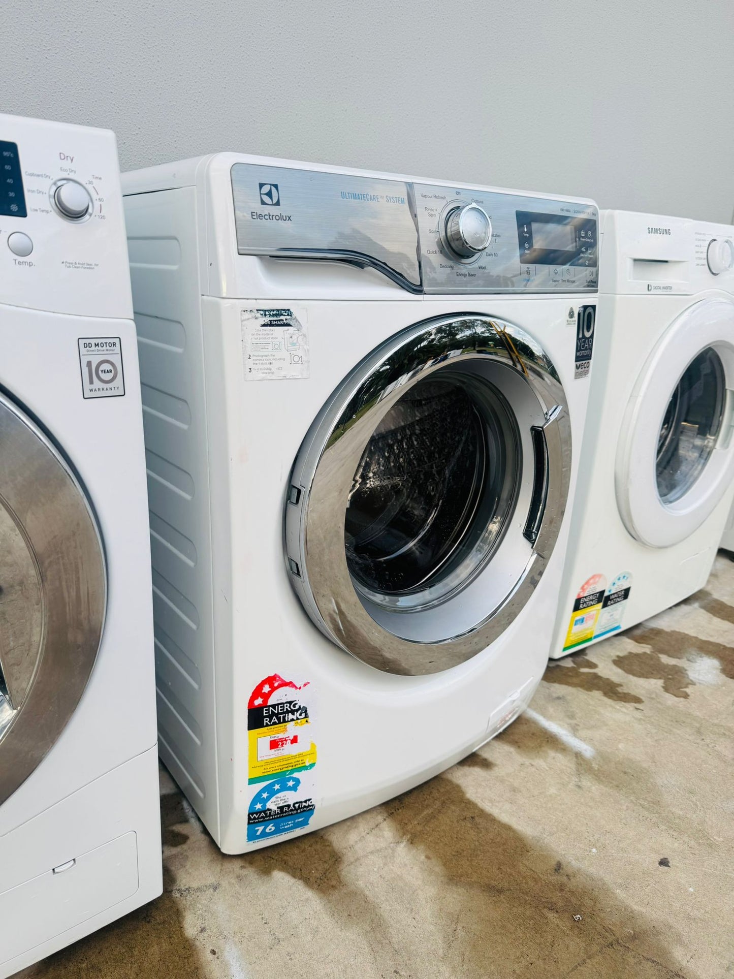 ELECTROLUX 9 KGS FRONT LOADER WASHING MACHINE