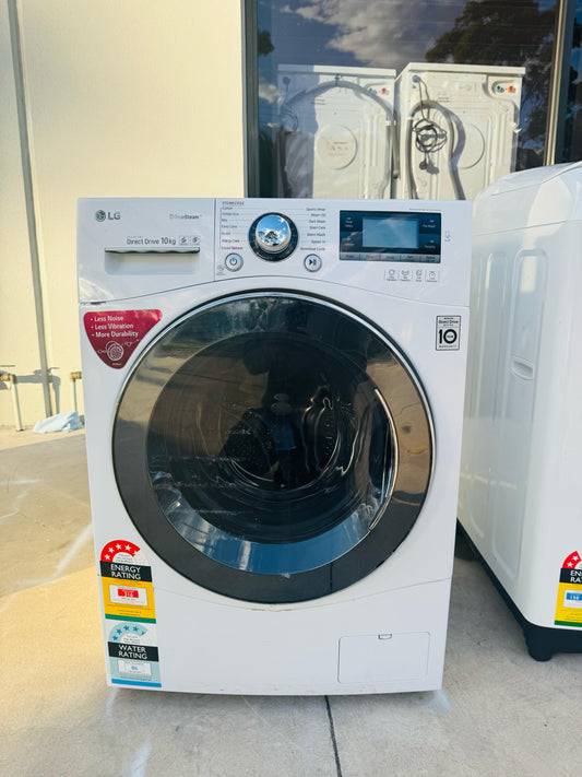 **LG 10KGS FRONT LOADER WASHING MACHINE** FREE DELIVERY