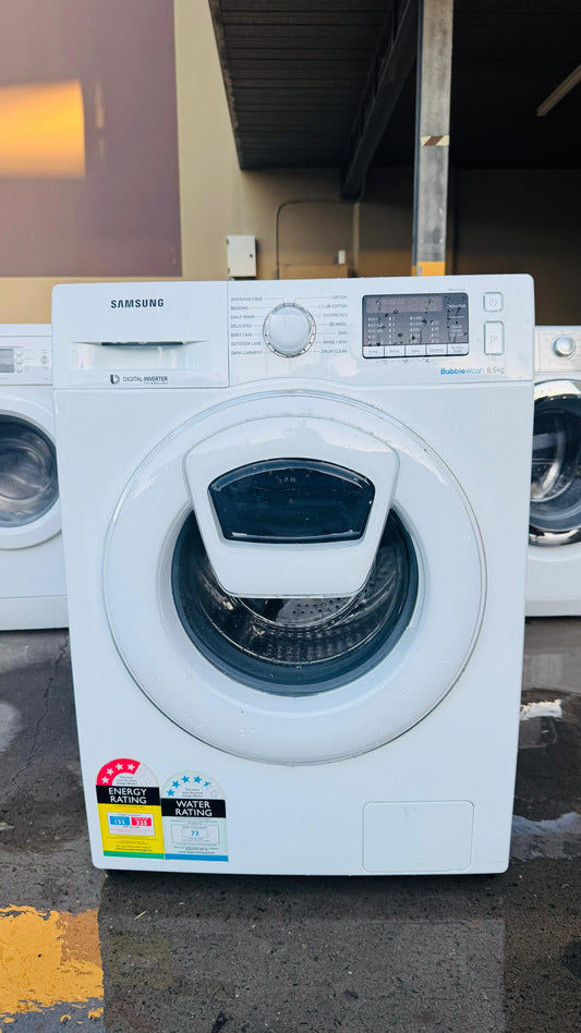 SAMSUNG 8.5KGS FRONT LOADER WASHING MACHINE