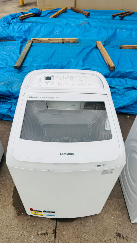SAMSUNG 8.5KGS TOP LOADER WASHING MACHINE