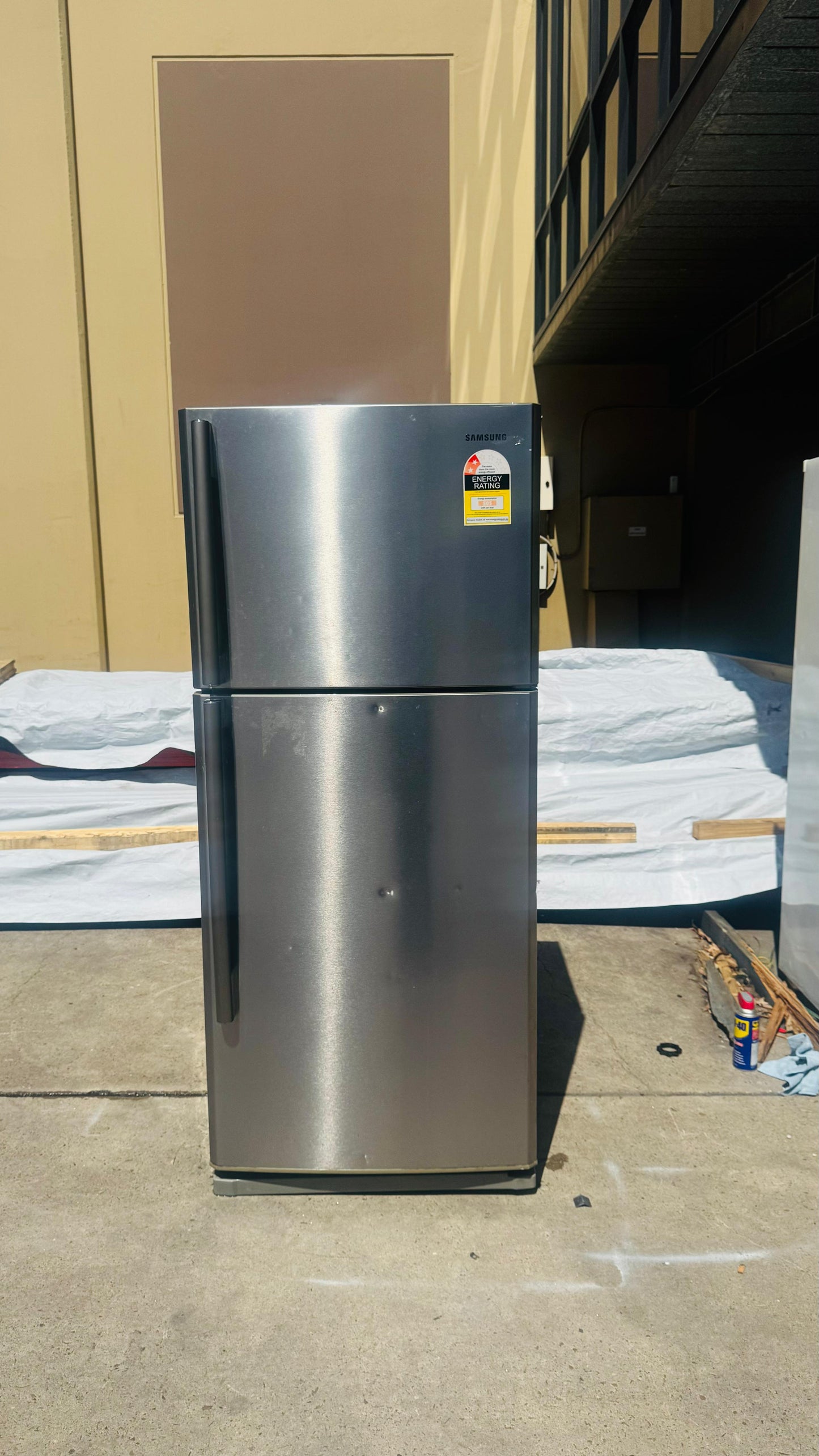 SAMSUNG 431 LITRES FRIDGE FREEZER