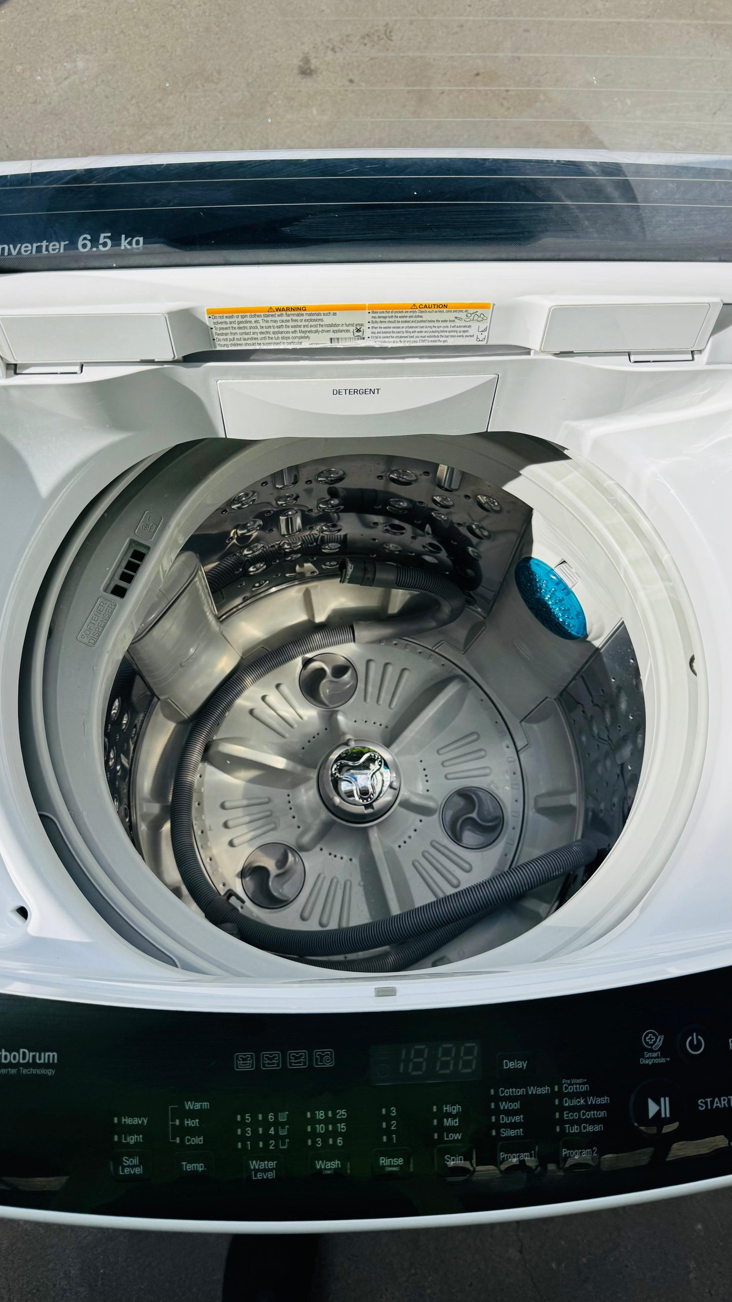 LG 6.5KGS TOP LOADER WASHING MACHINE