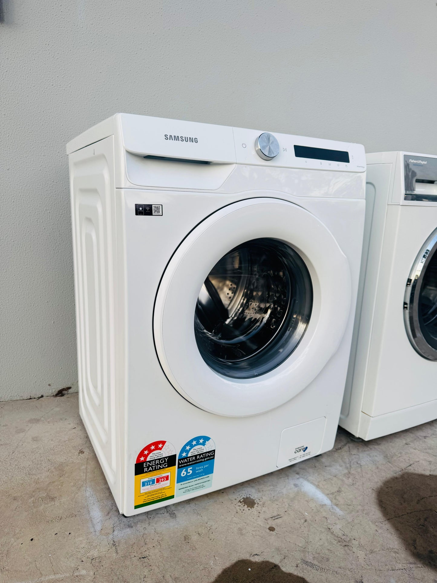 SAMSUNG 7.5 KGS FRONT LOADER WASHING MACHINE