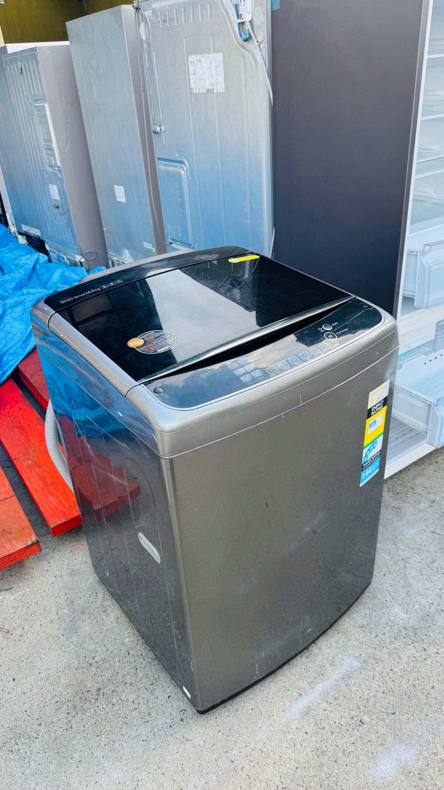 LG 14KGS TOP LOADER WASHING MACHINE