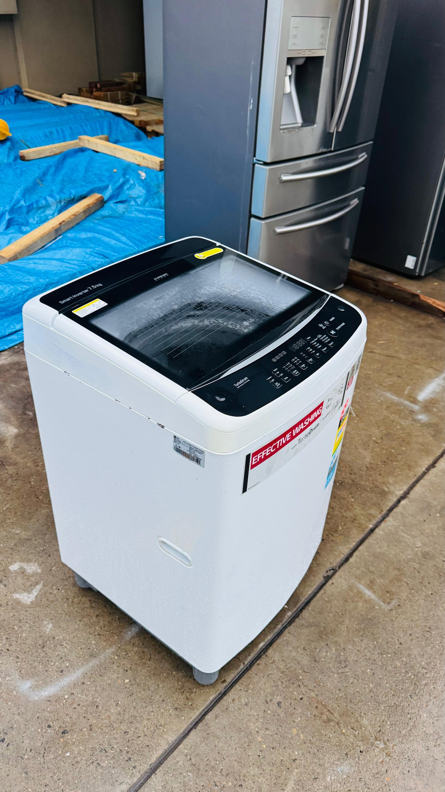 LG 7.5KGS TOP LOADER WASHING MACHINE
