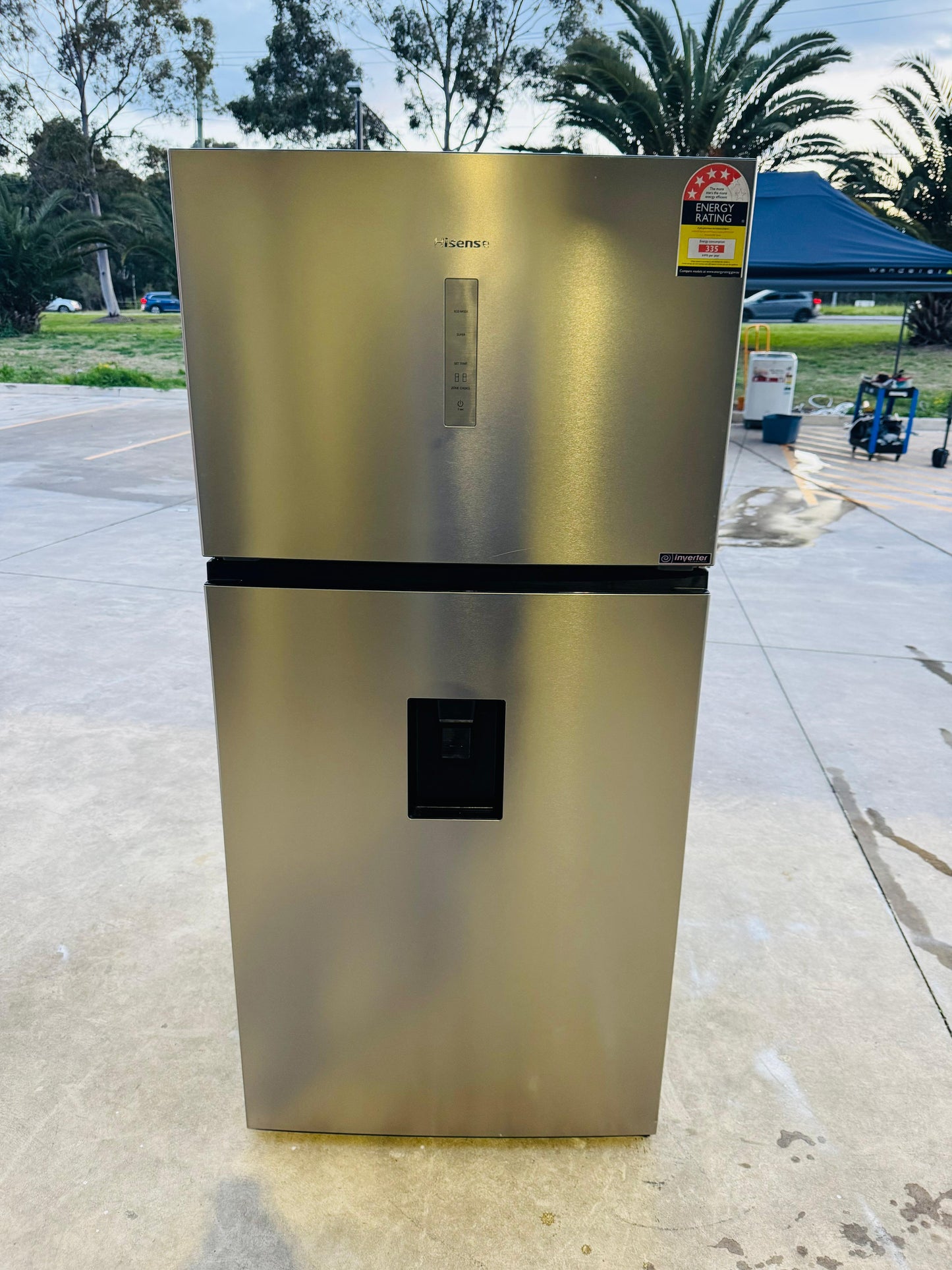 HISENSE 535 LITRES FRIDGE FREEZER