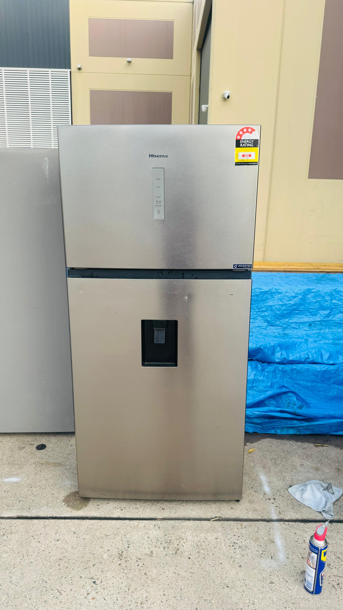 HISENSE 496 LITRES FRIDGE FREEZER
