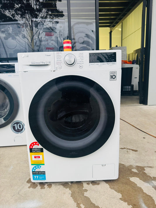 LG 7.5 KGS FRONT LOADER WASHING MACHINE