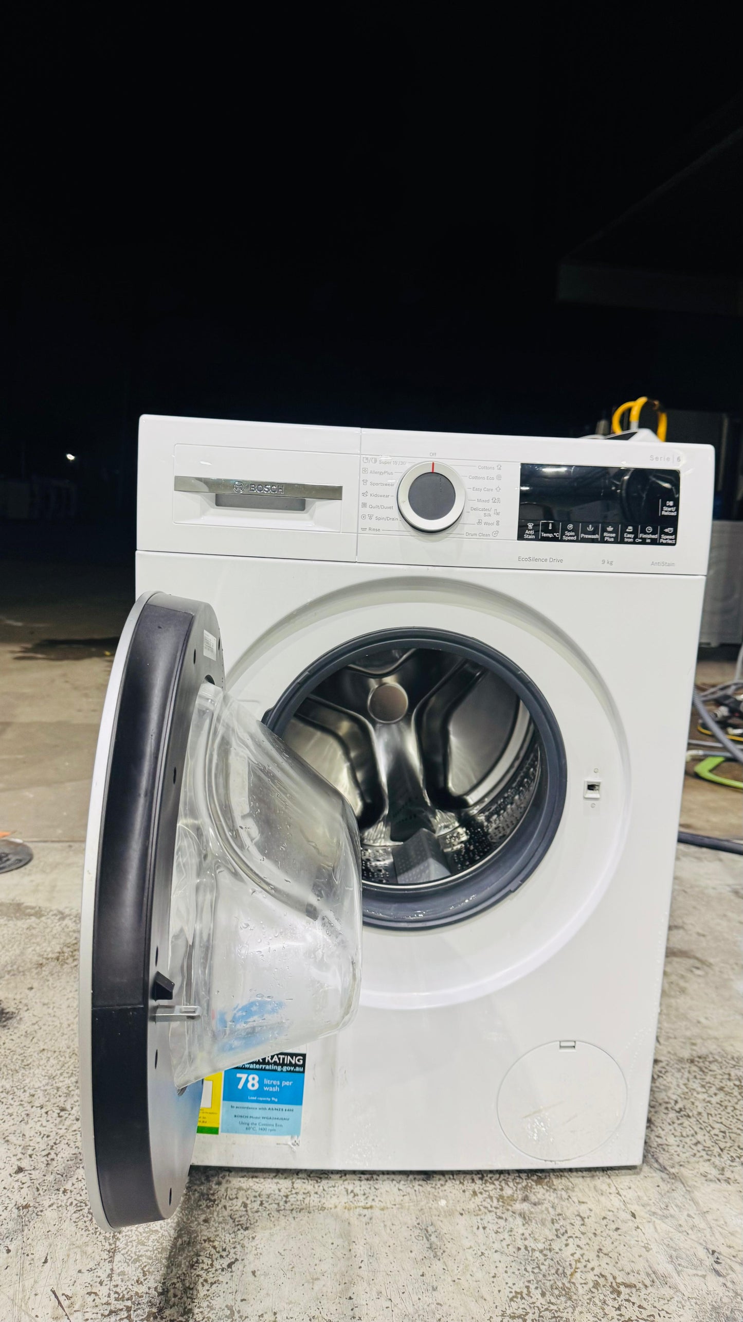 BOSCH 9KGS FRONT LOADER WASHING MACHINE