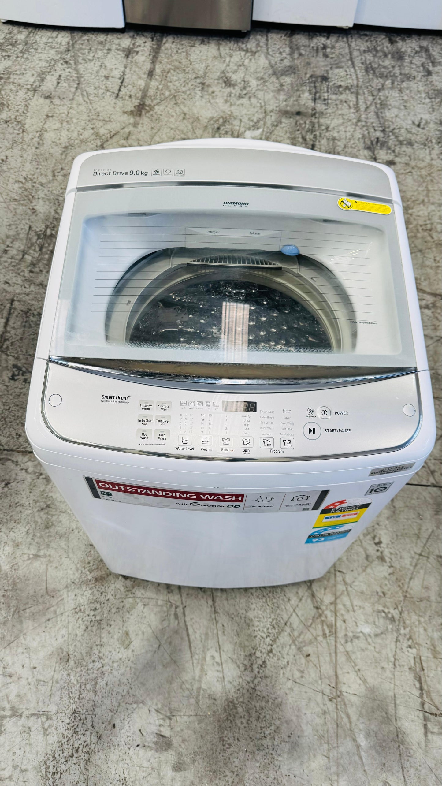 LG 9KGS TOP LOADER WASHING MACHINE