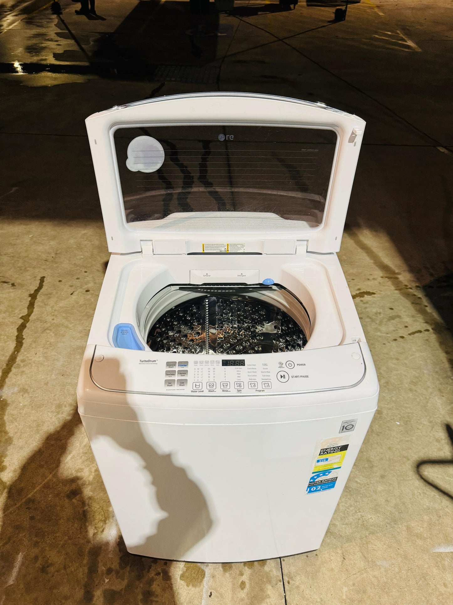 LG 10KGS TOP LOADER WASHING MACHINE