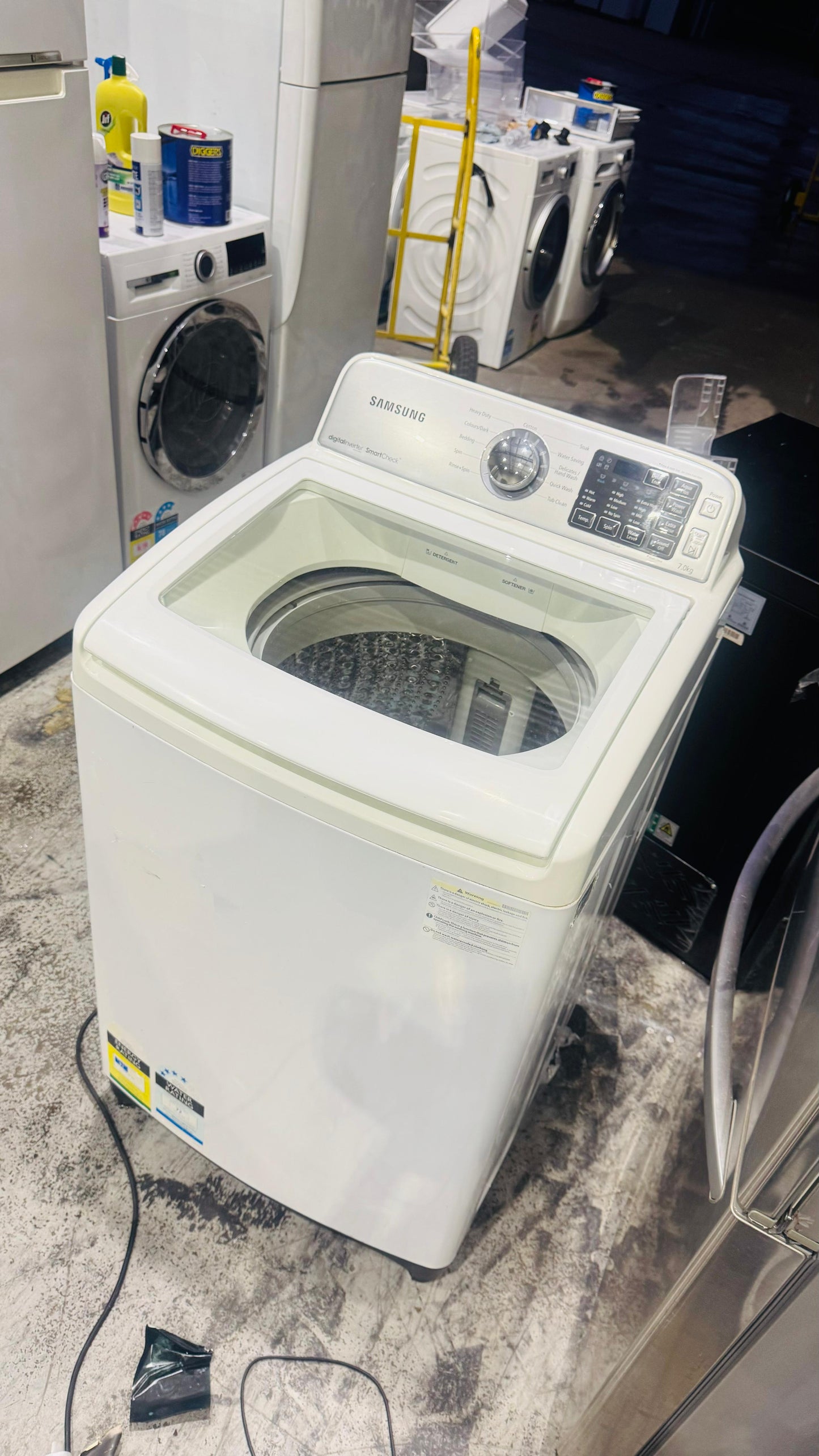 SAMSUNG 7KGS TOP LOADER WASHING MACHINE