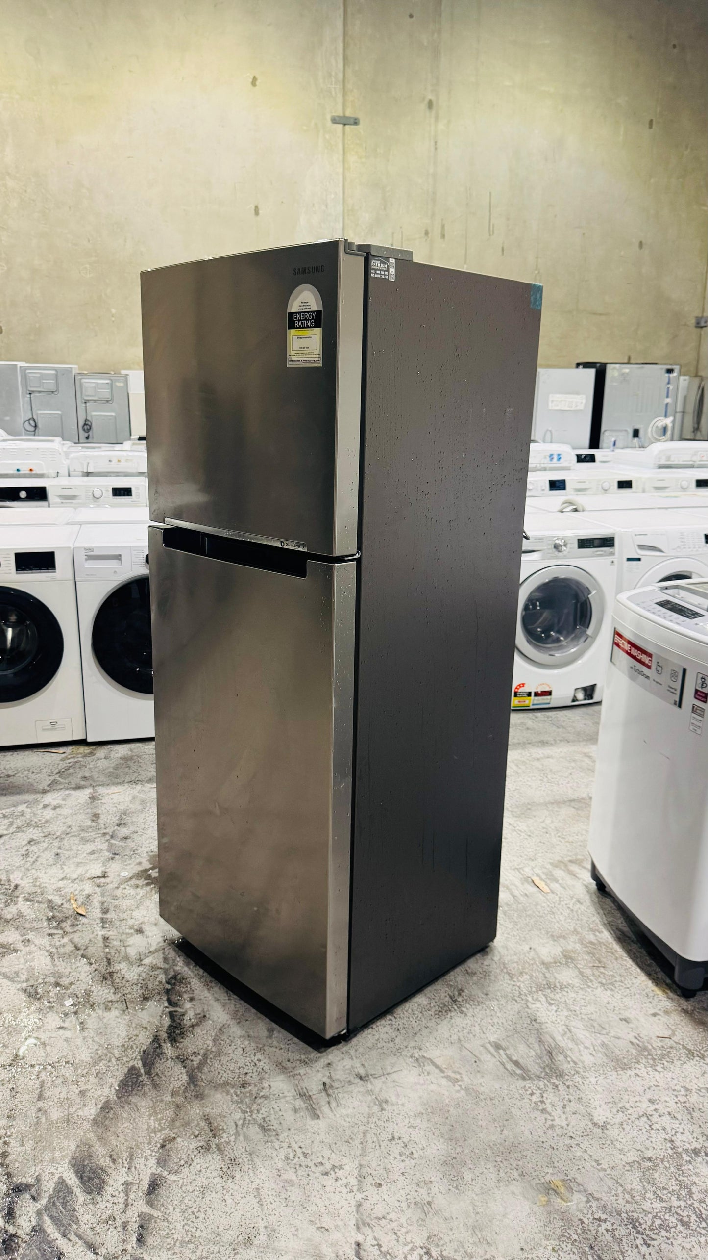 SAMSUNG 400 LITRES FRIDGE FREEZER