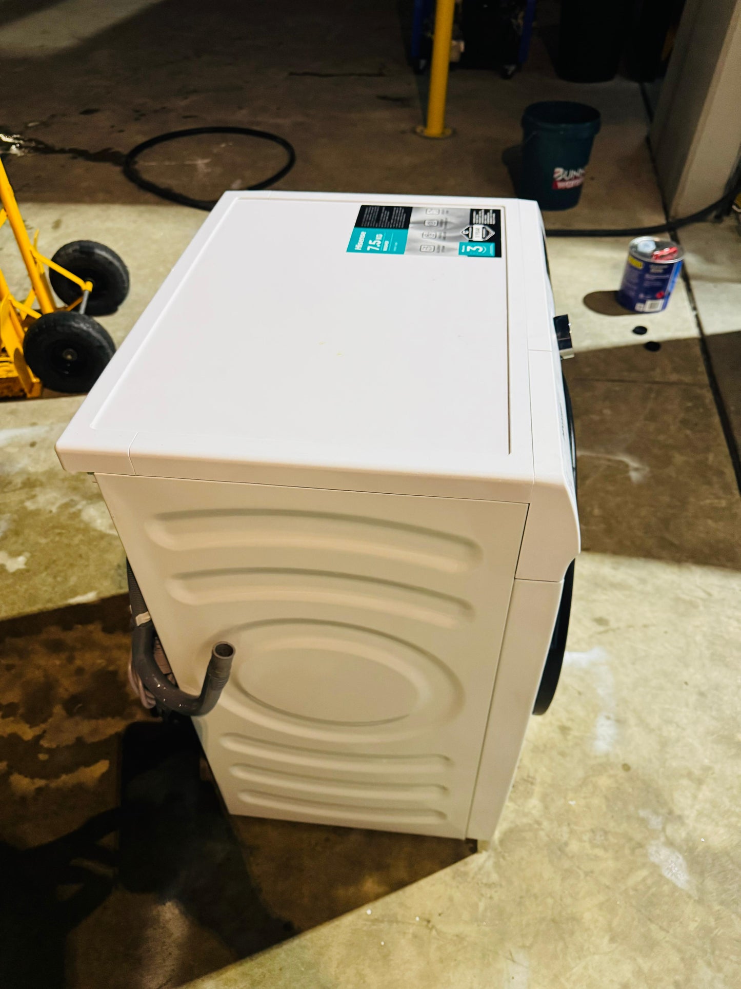 HISENSE 7.5KGS FRONT LOADER WASHING MACHINE