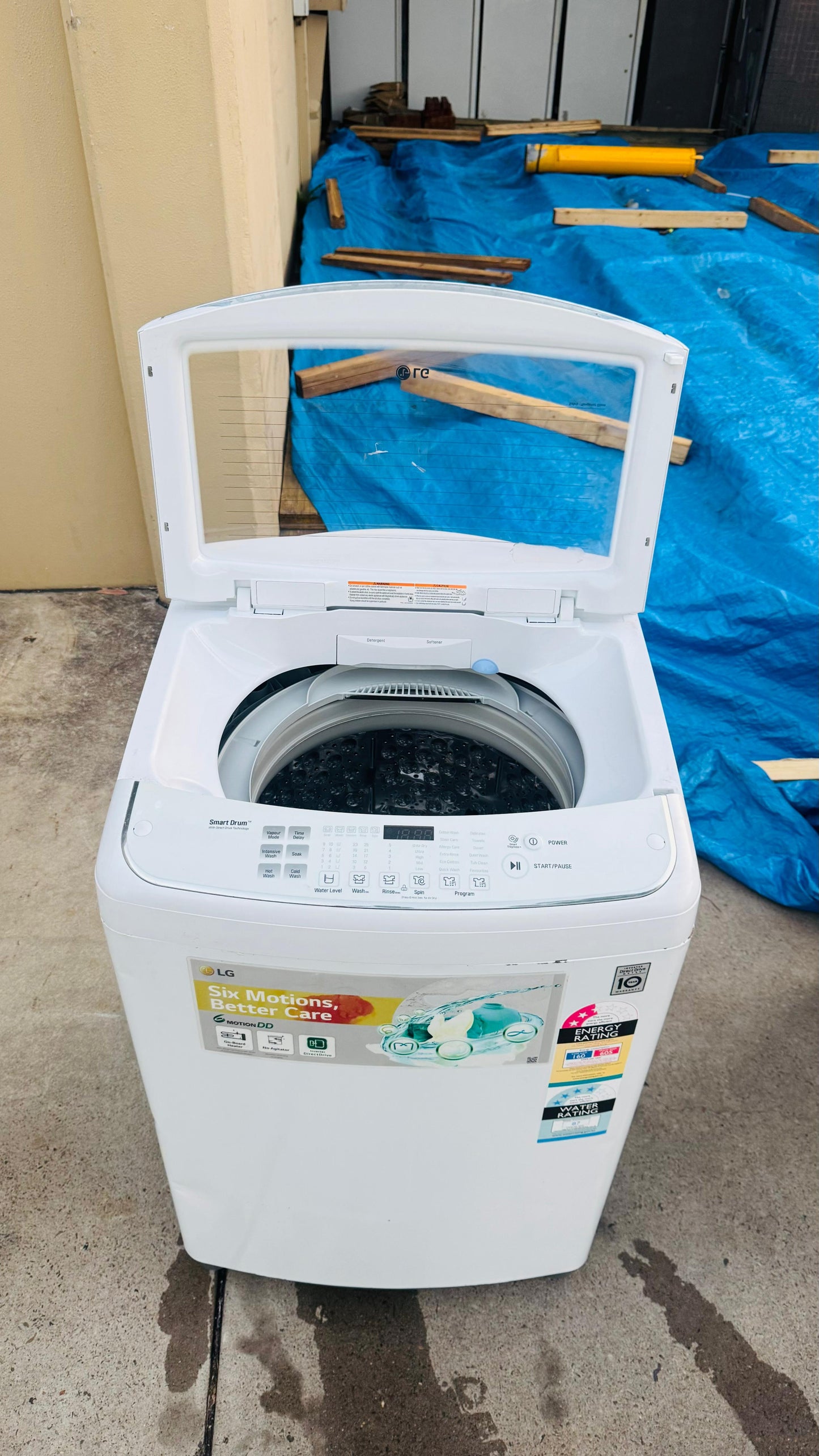 LG 8.5KGS TOP LOADER WASHING MACHINE