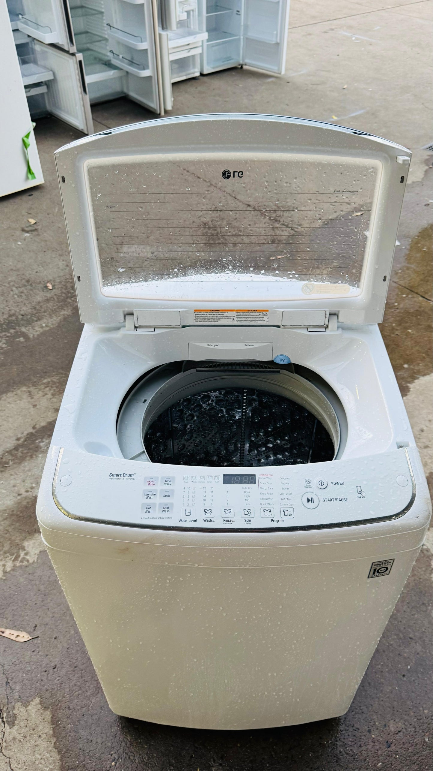 LG 8.5KGS TOP LOADER WASHING MACHINE