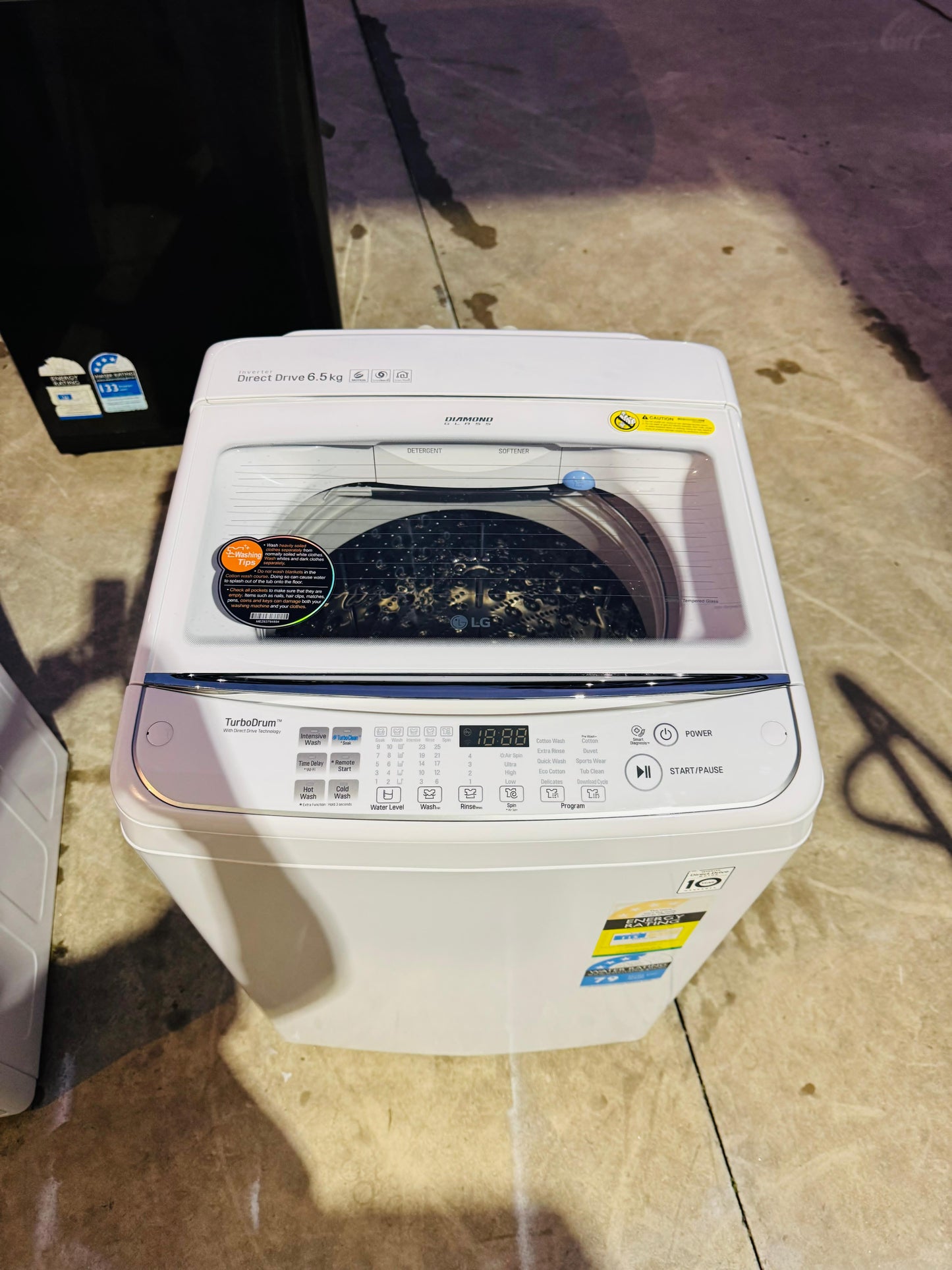 LG 6.5KGS TOP LOADER WASHING MACHINE