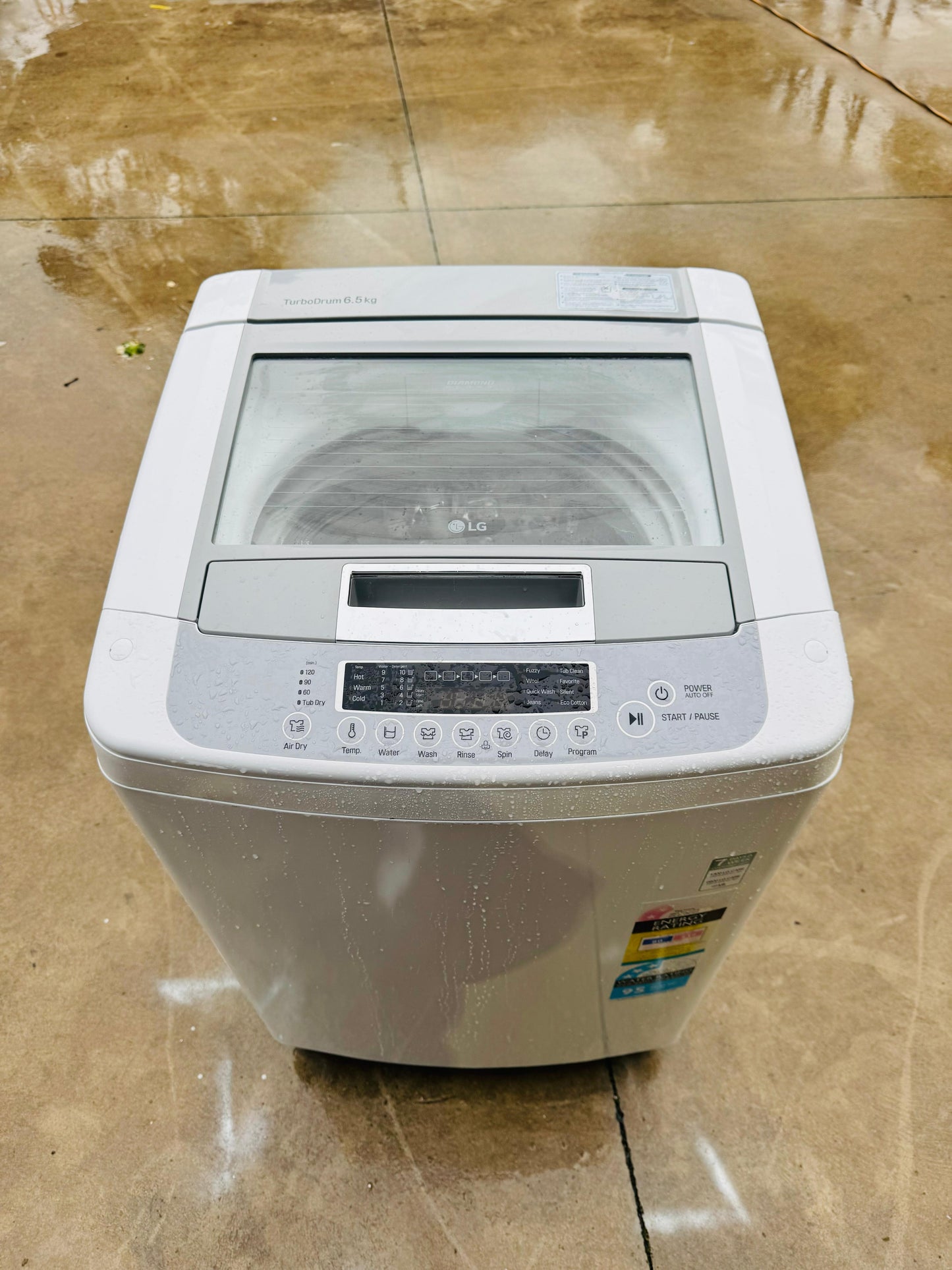 LG 6.5KGS TOP LOADER WASHING MACHINE