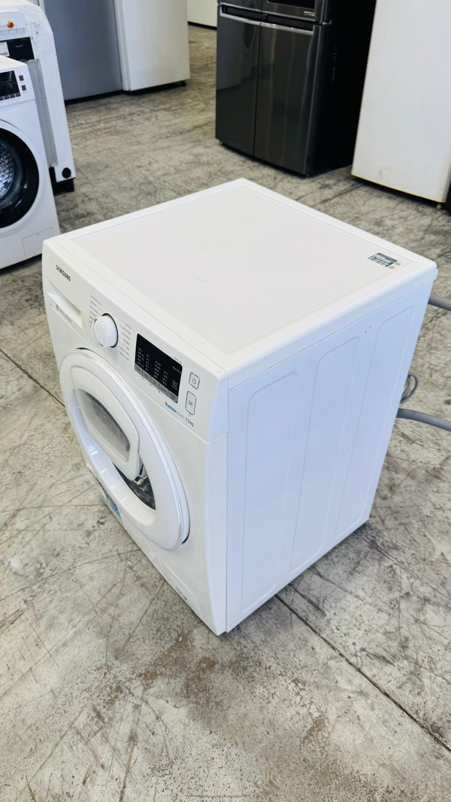 SAMSUNG 7.5KGS FRONT LOADER WASHING MACHINE